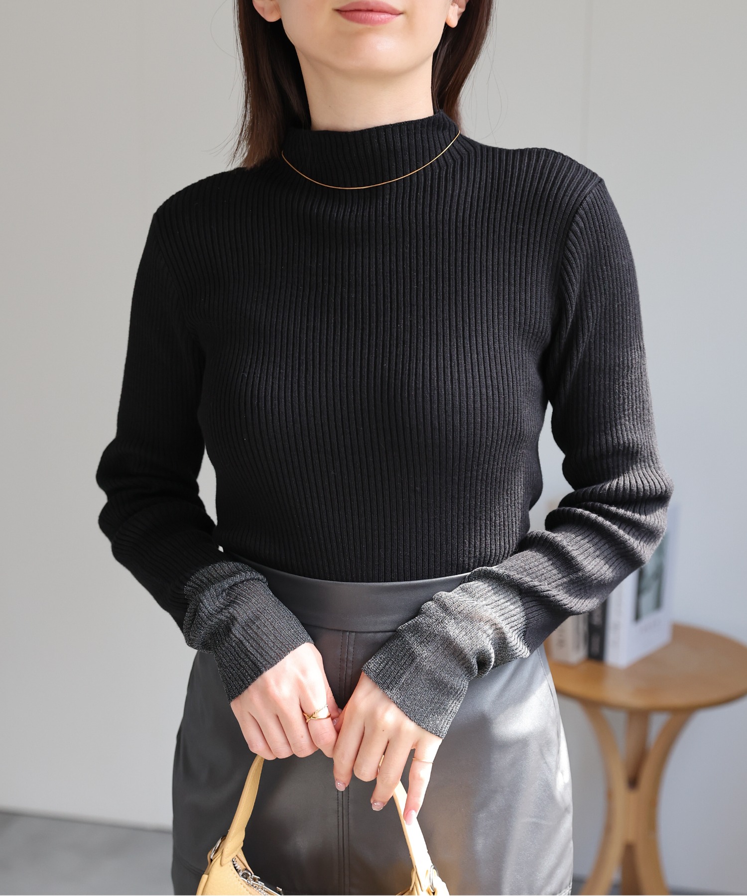 model：162cm 着用サイズ：F