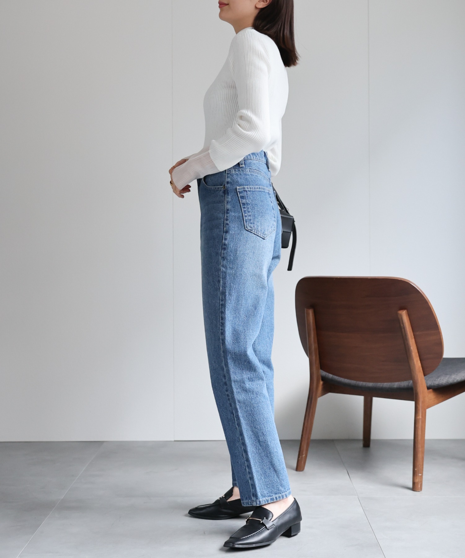 model：162cm 着用サイズ：F