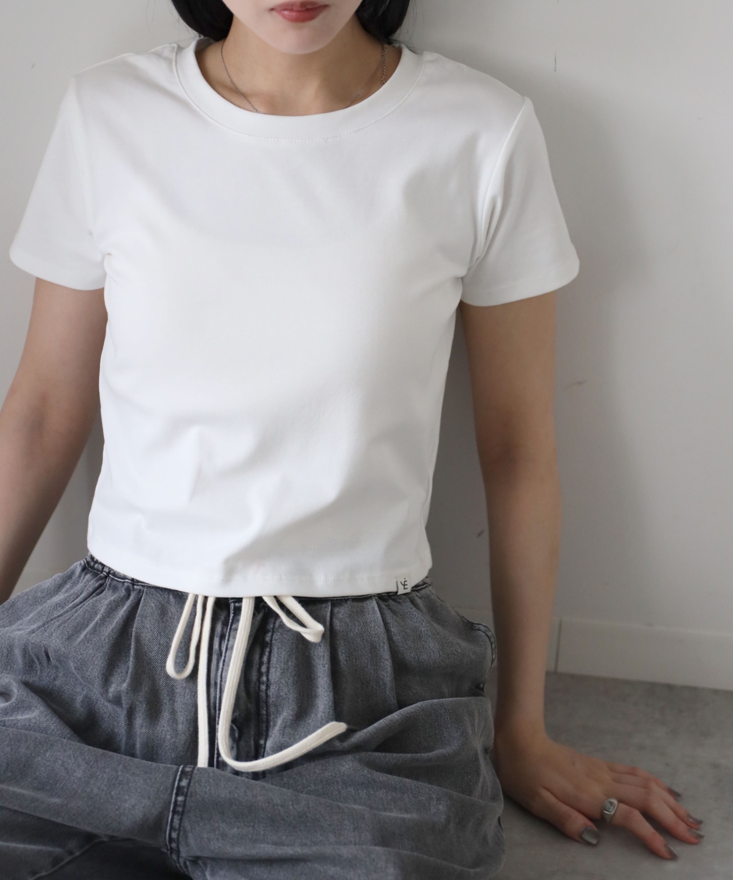 model：164cm. 着用サイズ：FREE