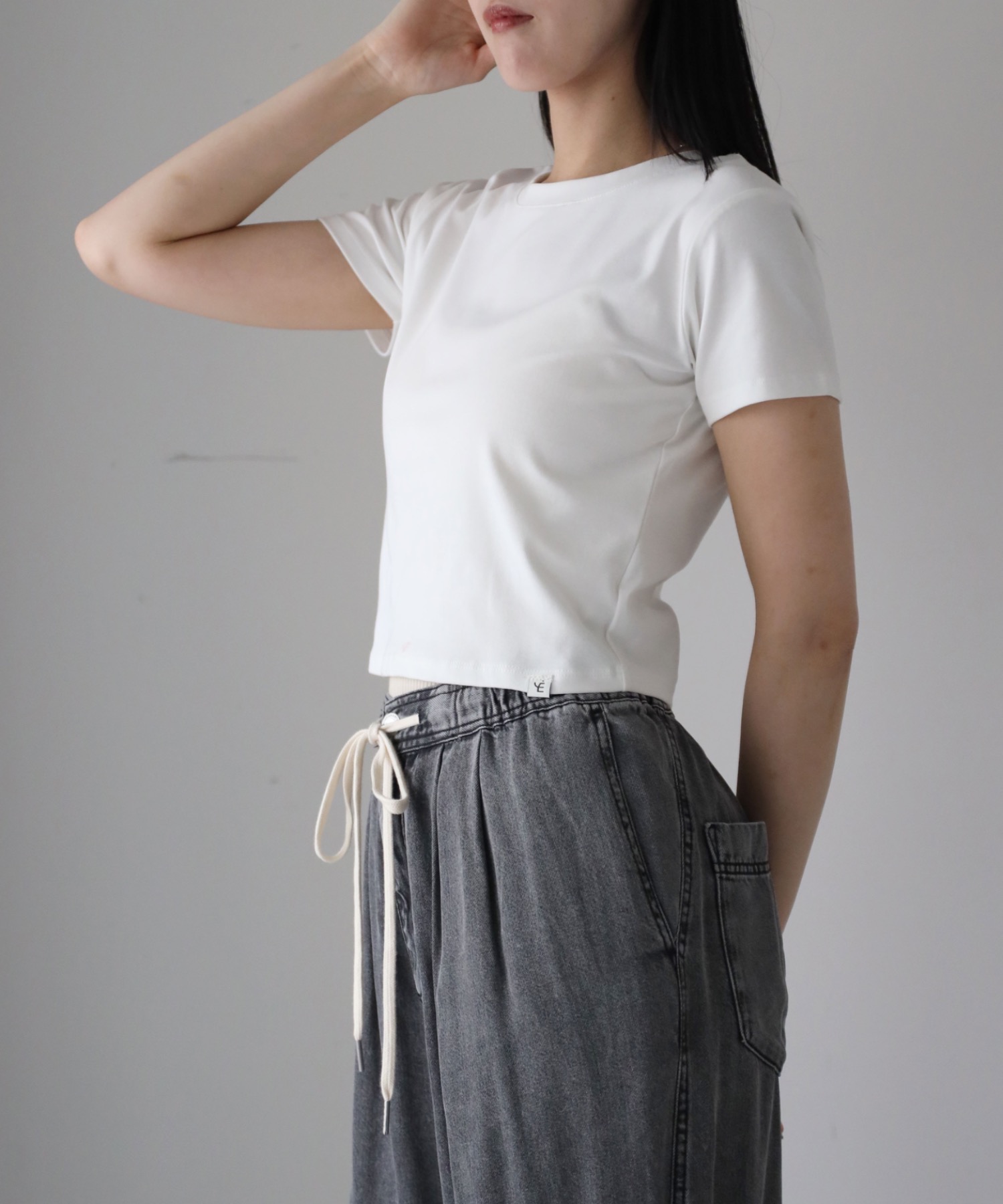 model：164cm. 着用サイズ：FREE