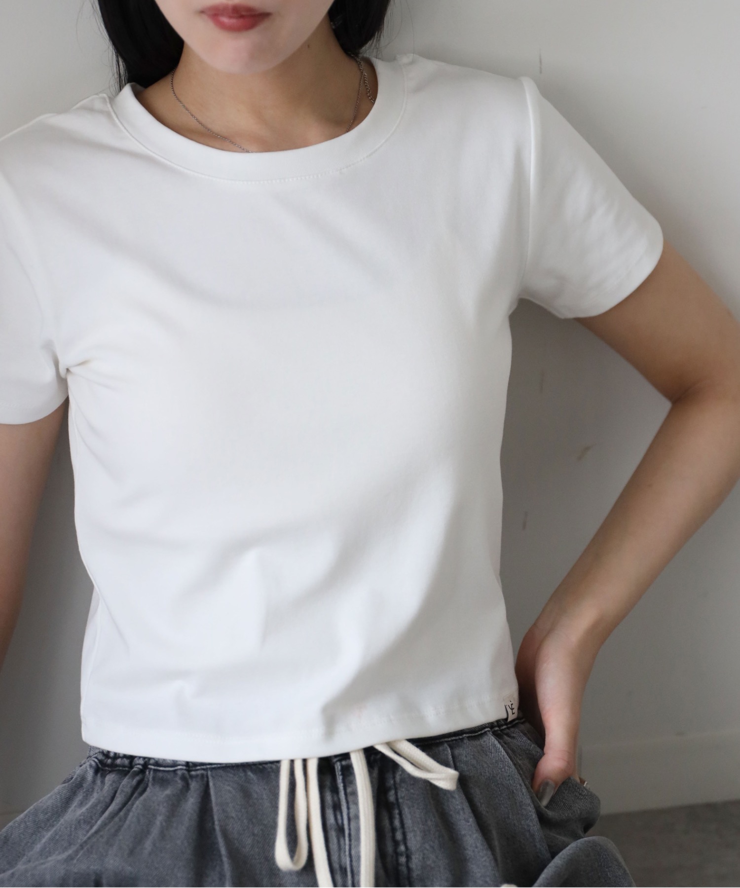 model：164cm. 着用サイズ：FREE