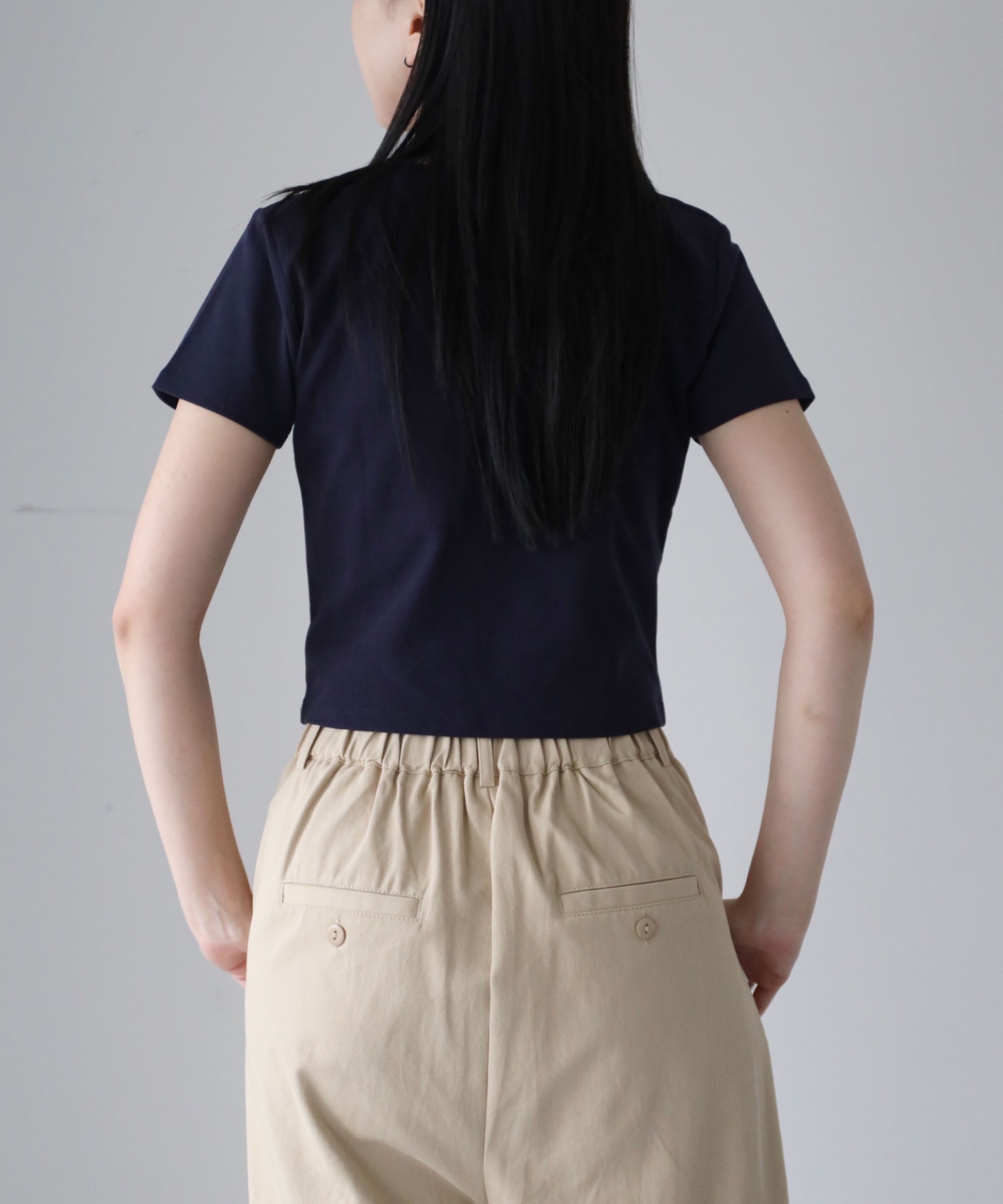 model：164cm. 着用サイズ：FREE