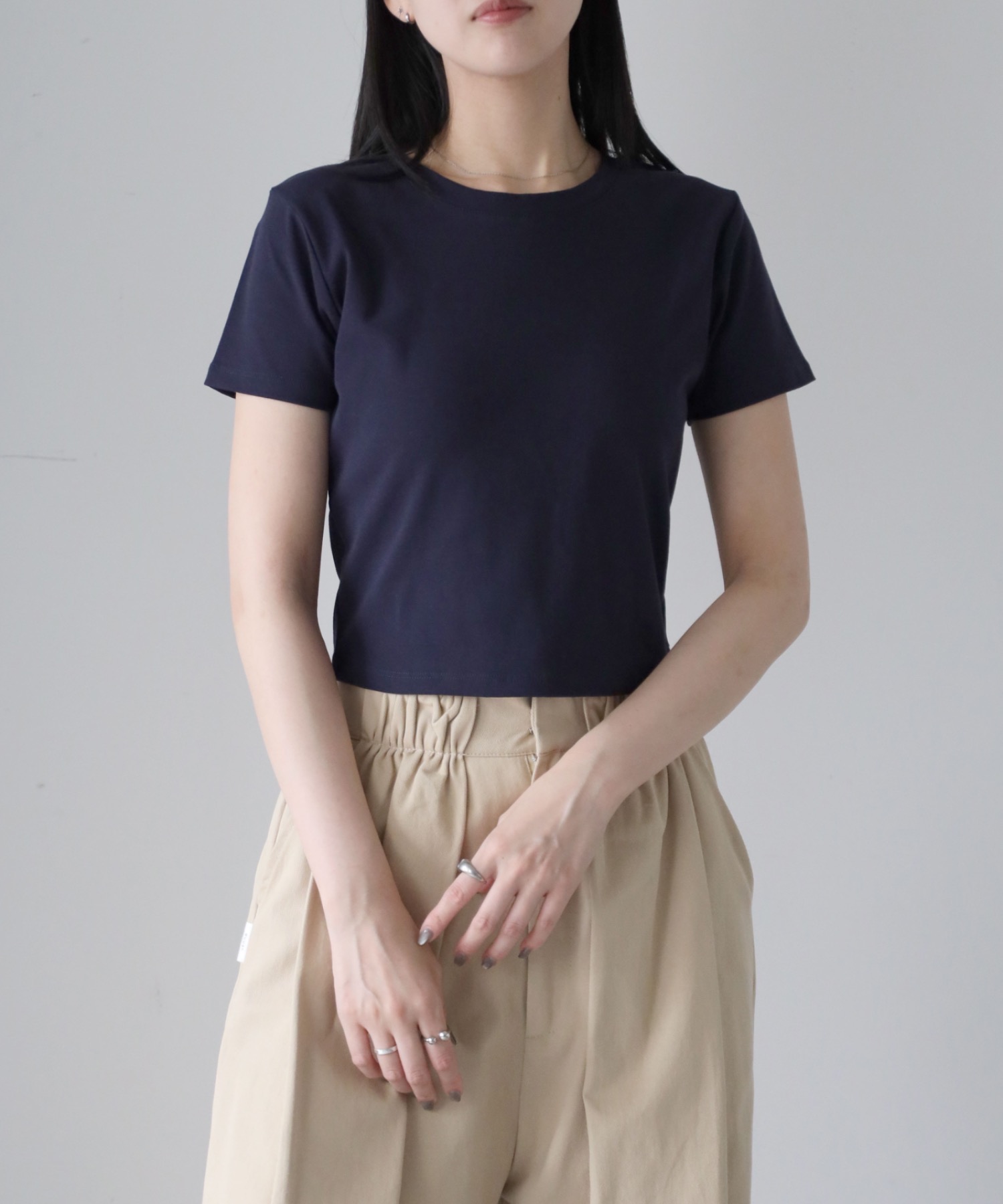 model：164cm. 着用サイズ：FREE