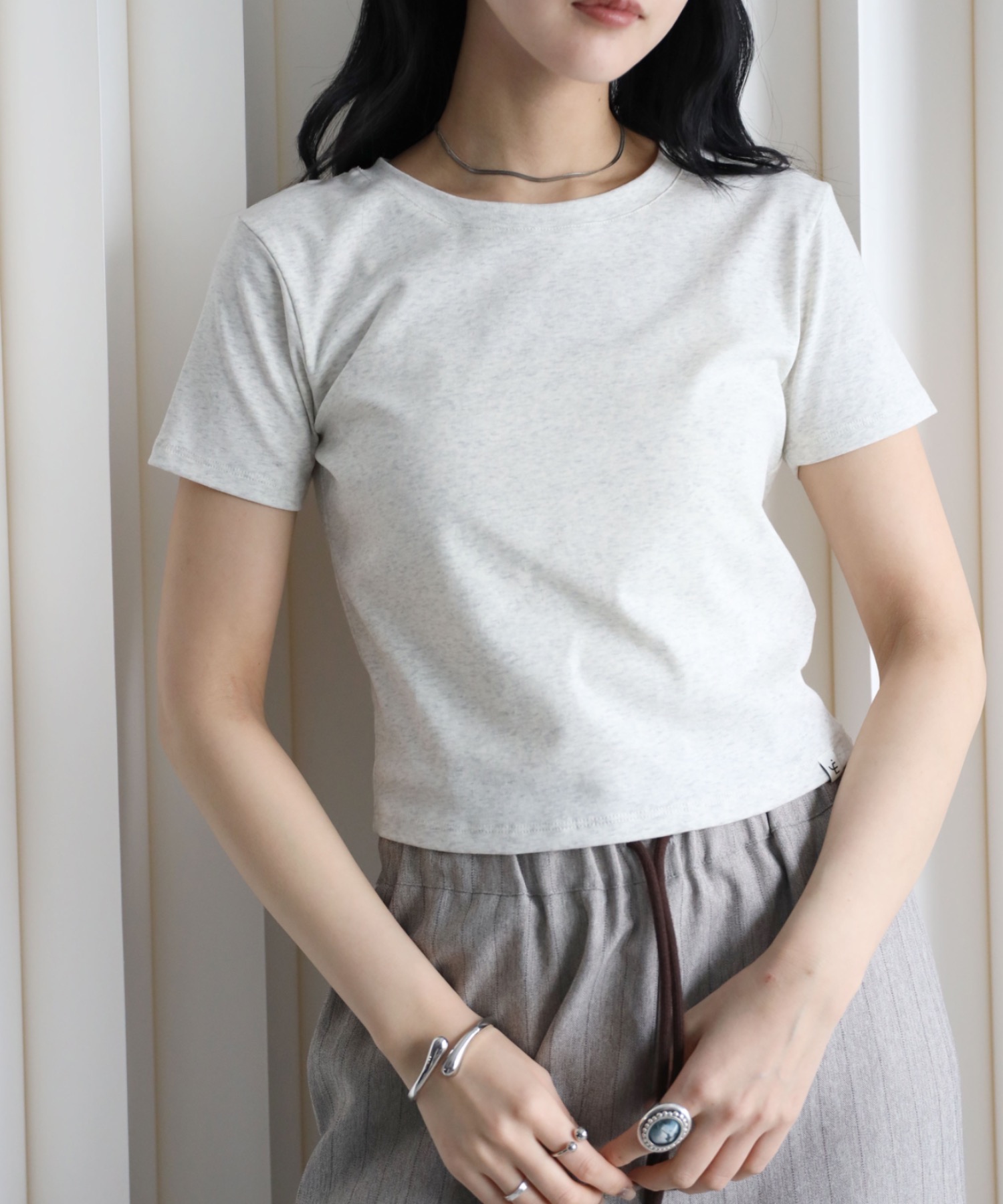 model：164cm. 着用サイズ：FREE