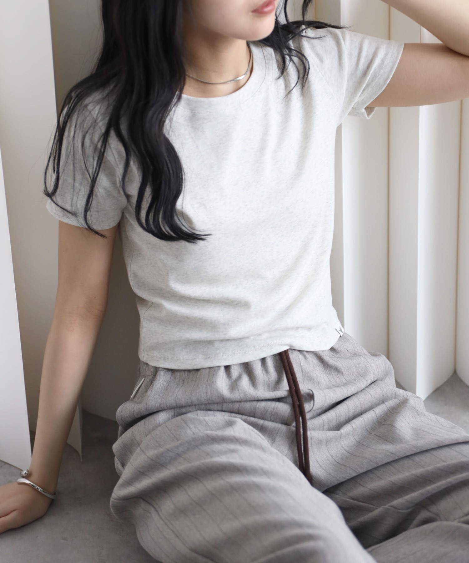 model：164cm. 着用サイズ：FREE
