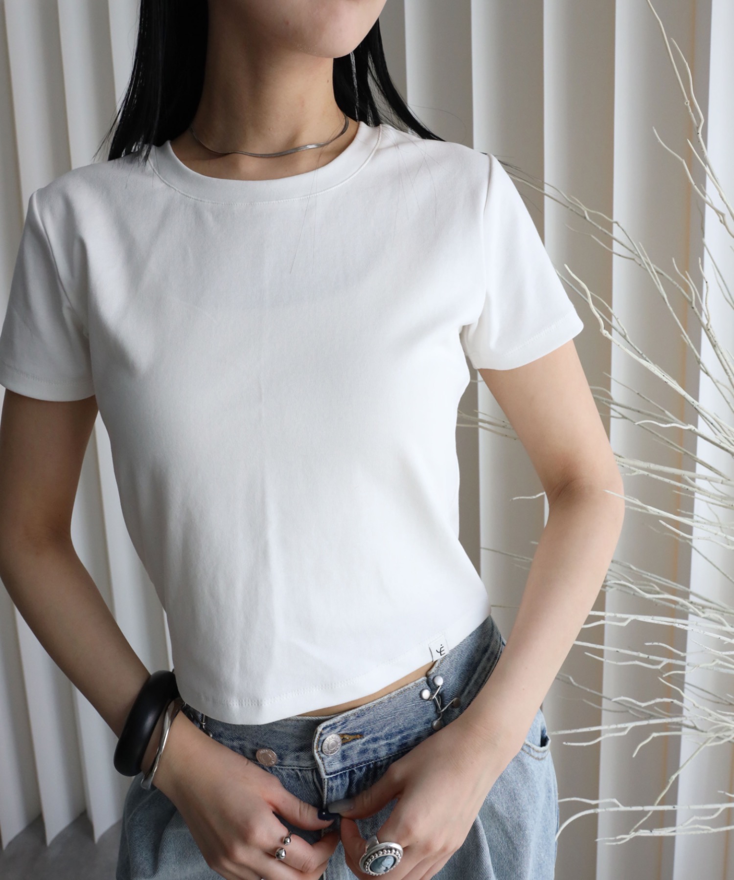 model：164cm. 着用サイズ：FREE