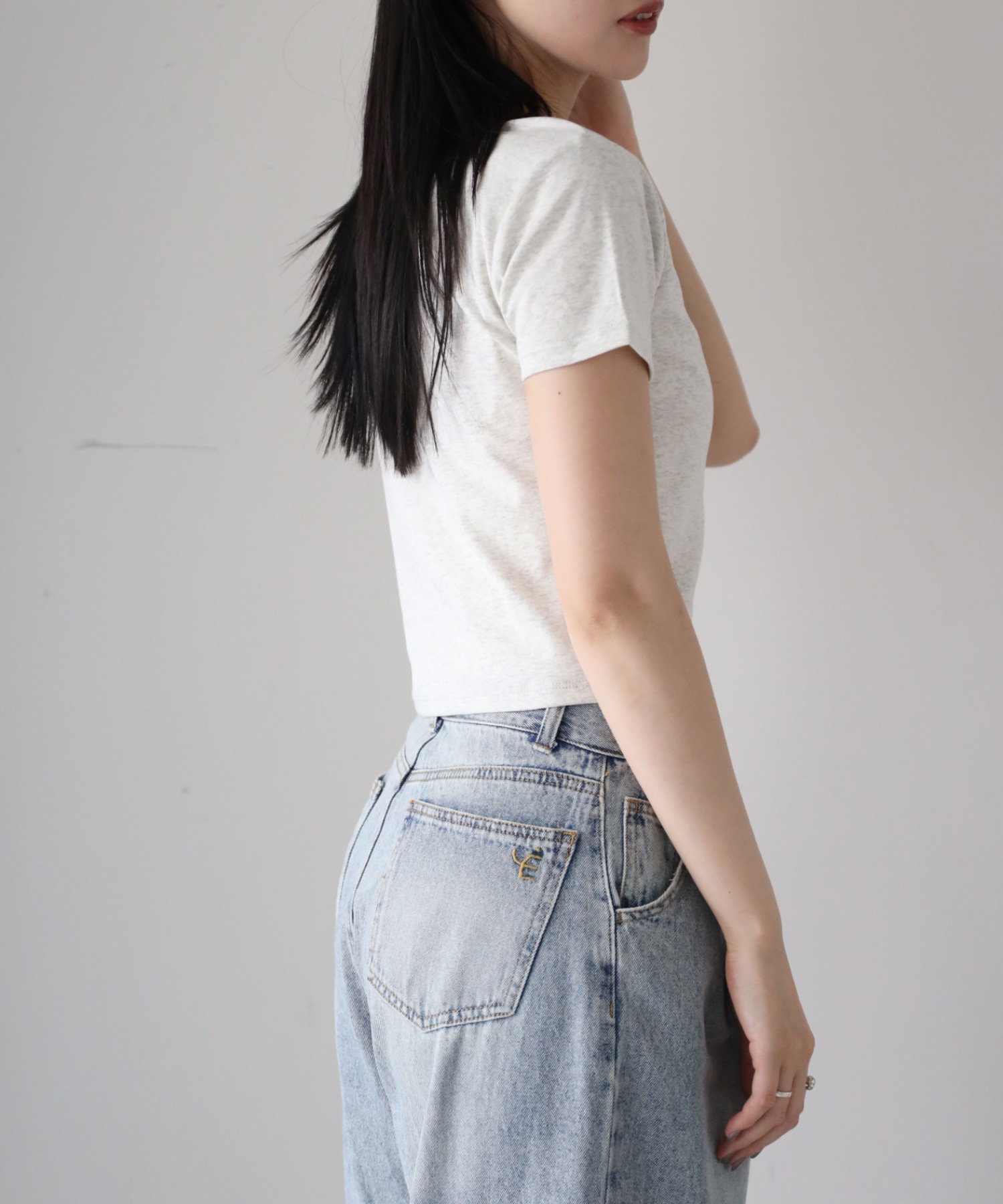 model：164cm. 着用サイズ：FREE