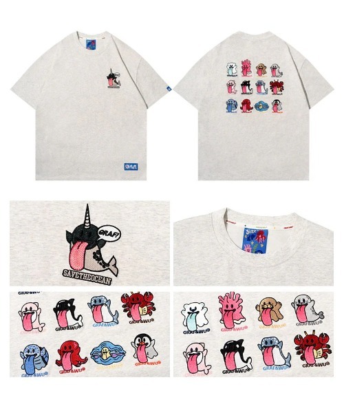 A'GEM/9 × .kom 『GRAF&WU/グラフアンドユー』 Ocean Cute Ghost