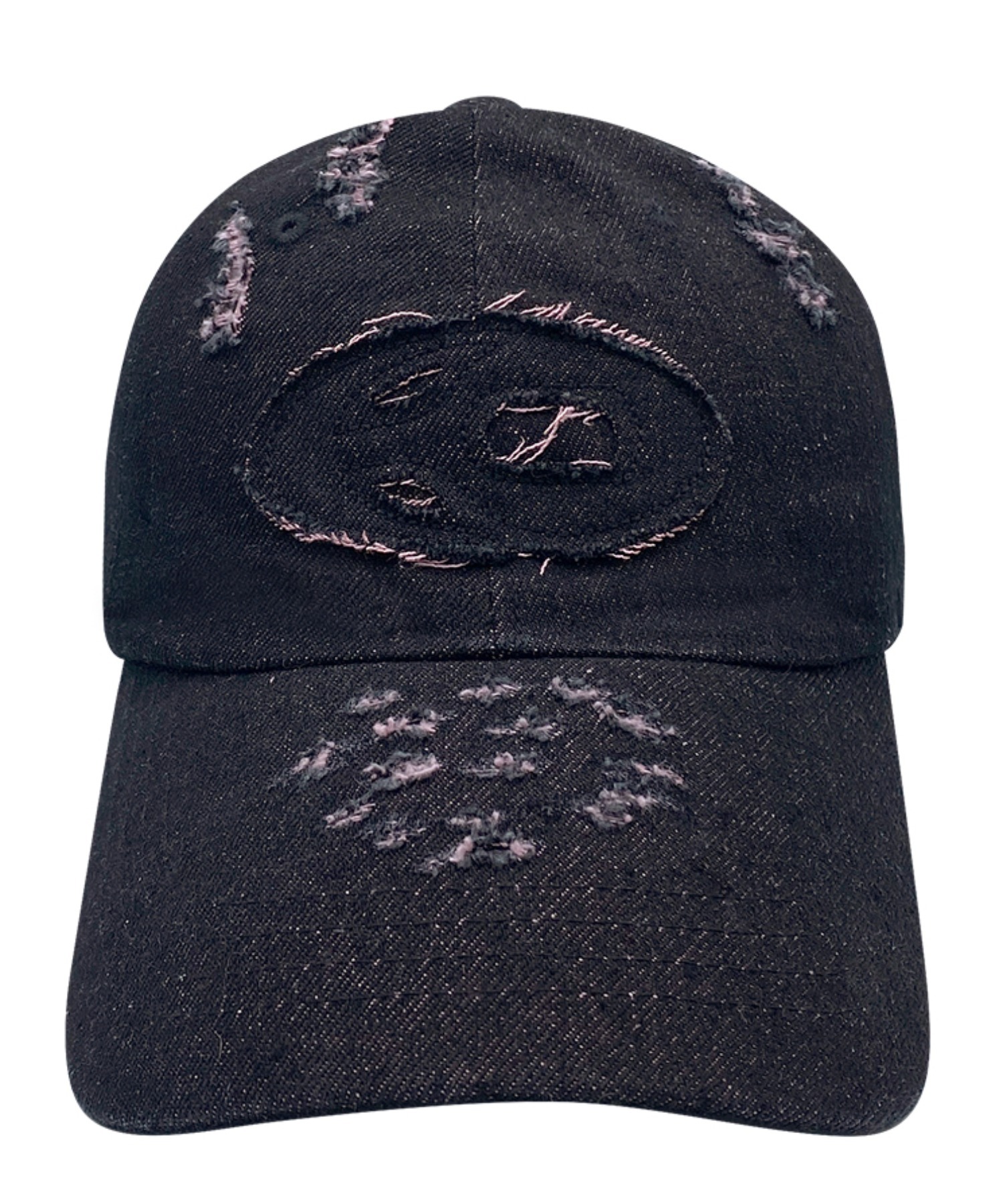 ★ドイツ発*DIESEL*新作*デストロイデニムキャップ/BLACK★ OY/オーワイ』 DESTROYED S.L DENIM CAP/デストロイドデニム