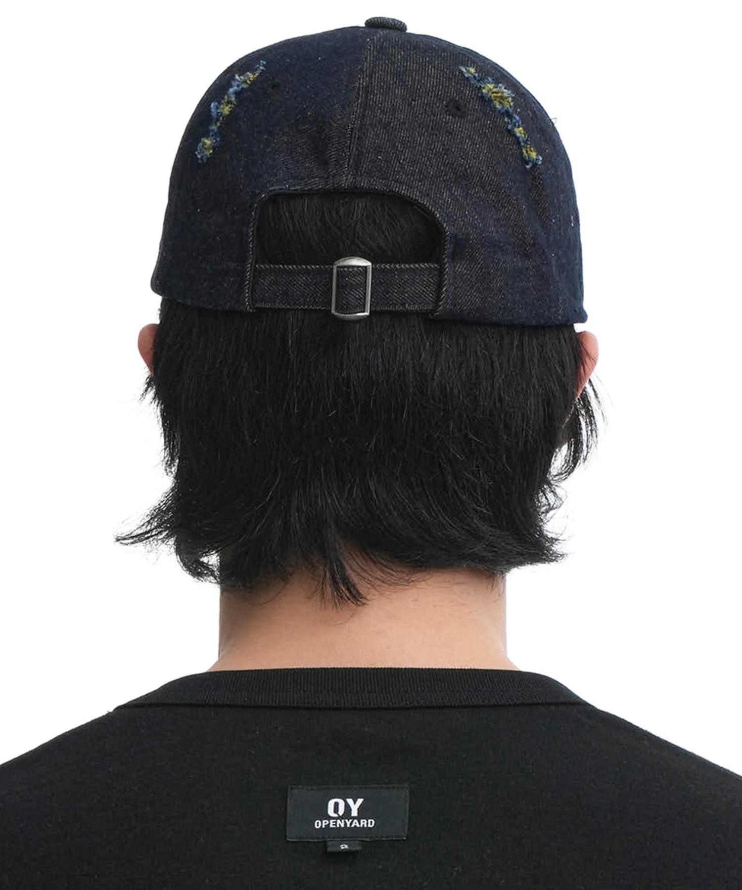 OY/オーワイ』 DESTROYED S.L DENIM CAP/デストロイドデニム