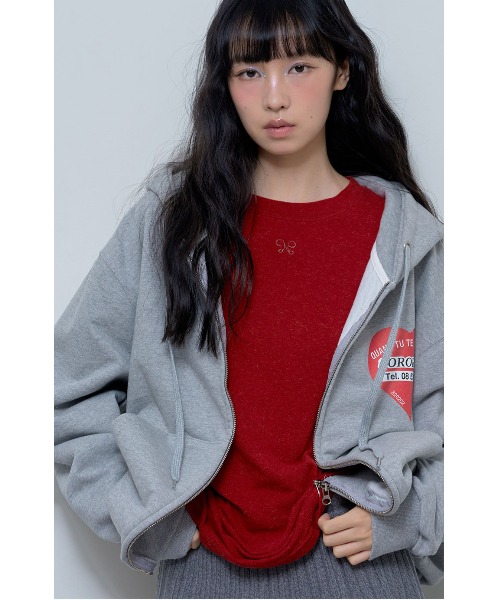 ◆GLOGANG◆Logo Purple バート ジップアップ フーディ 送料込 Almighty Glo Hoodie (Purple)