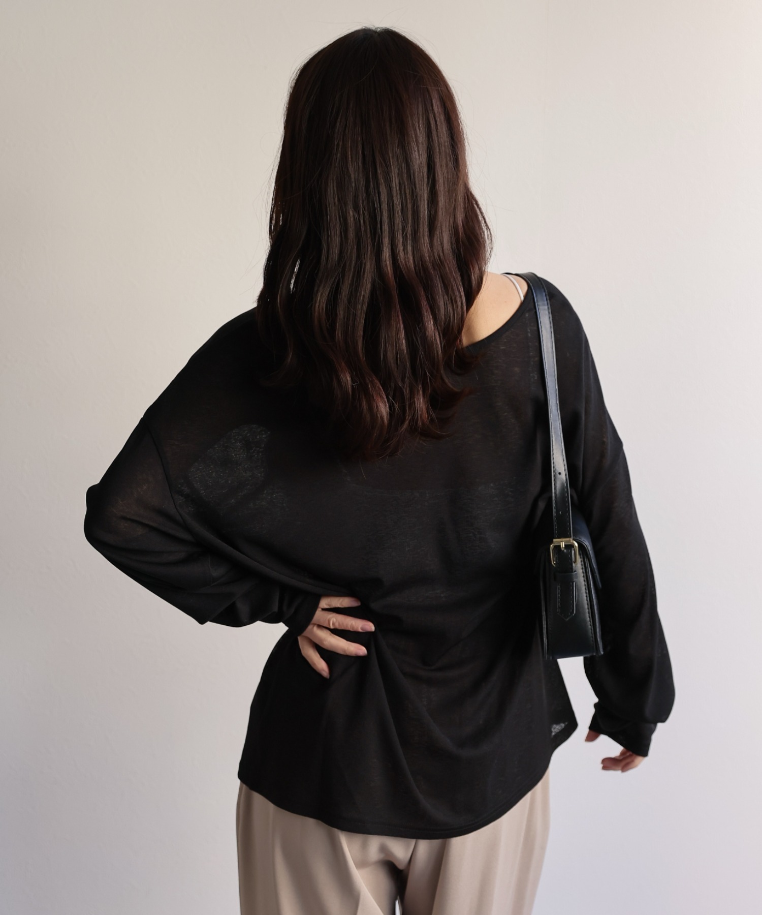 model：156cm 着用サイズ：FREE