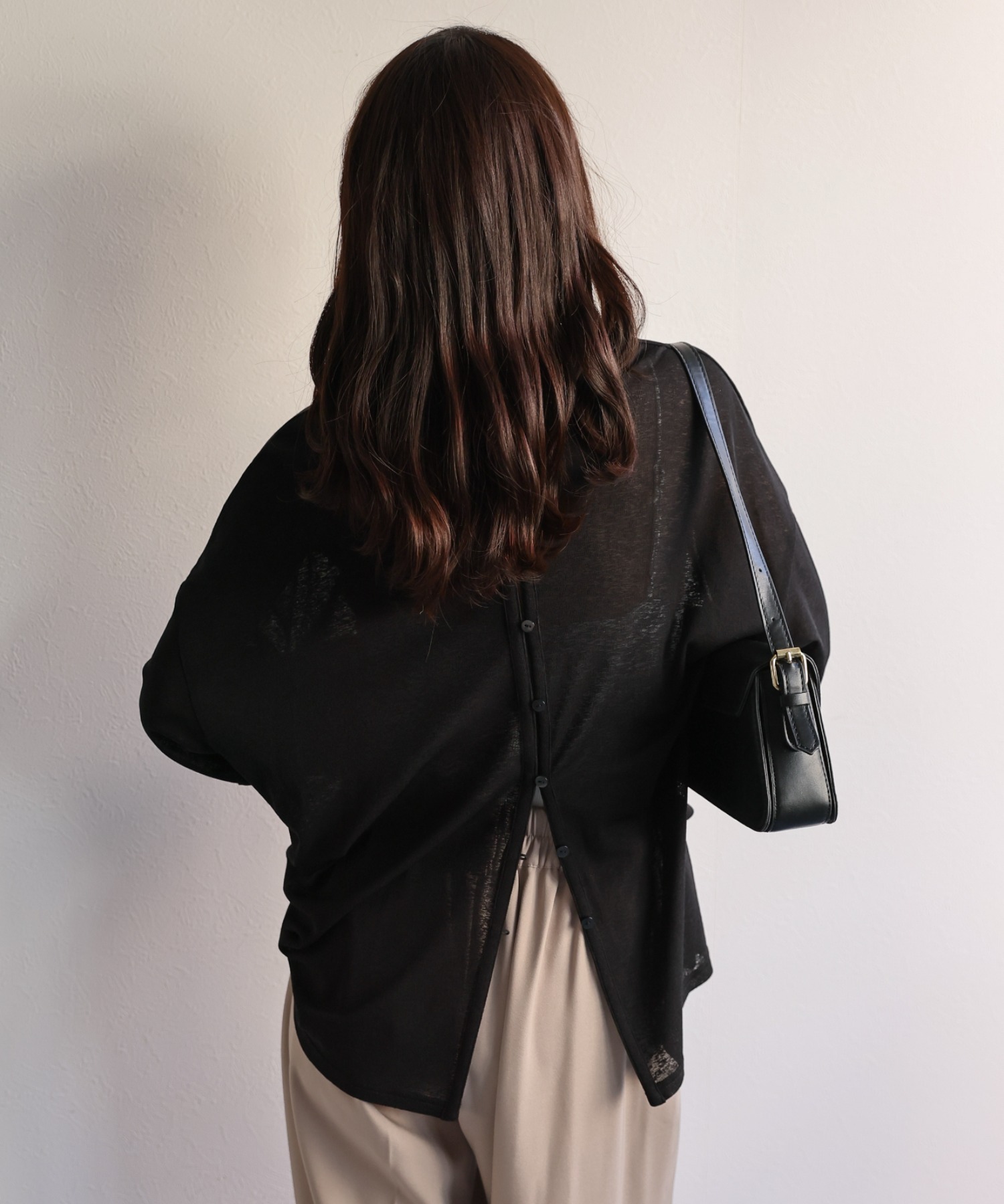 model：156cm 着用サイズ：FREE