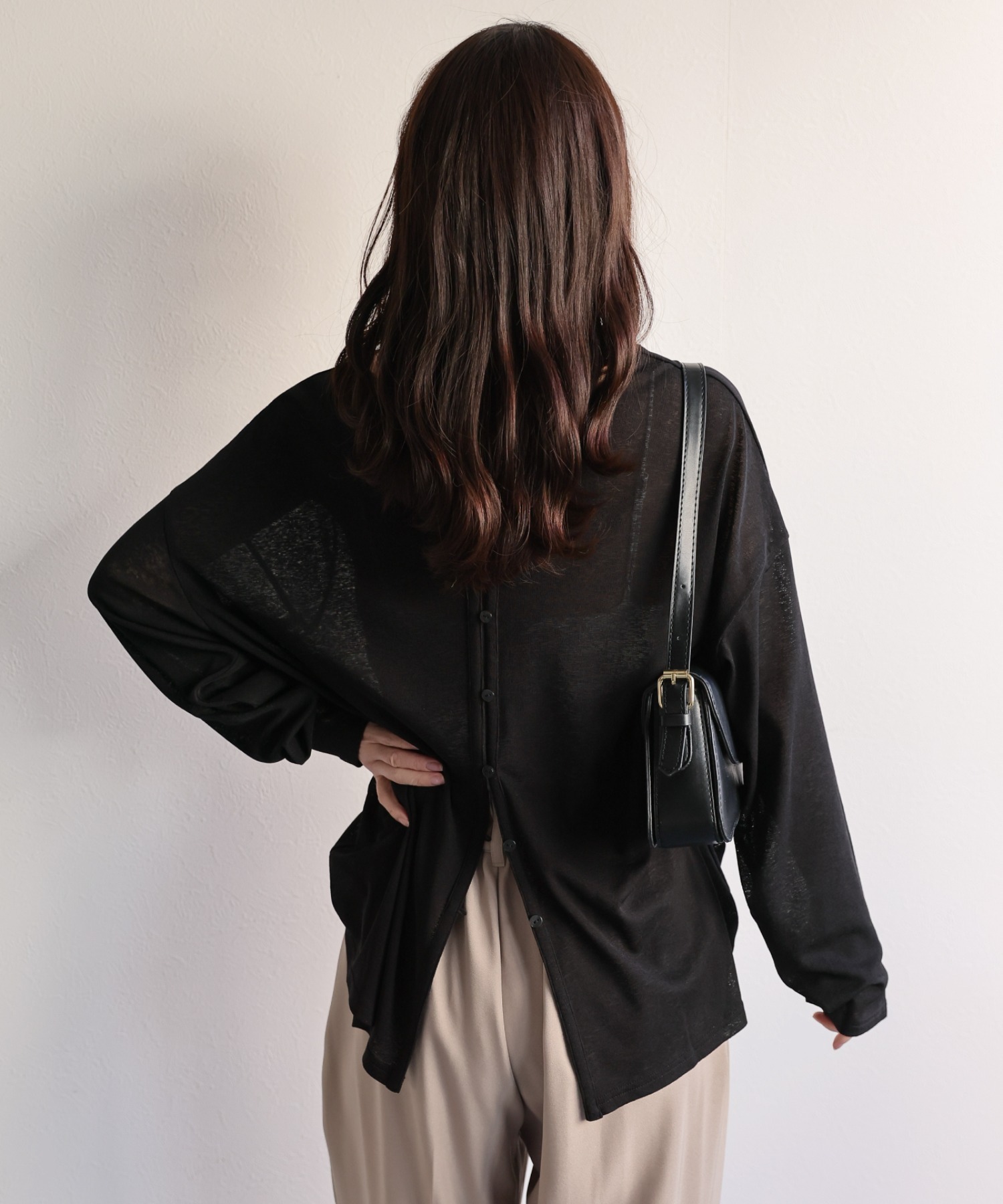 model：156cm 着用サイズ：FREE