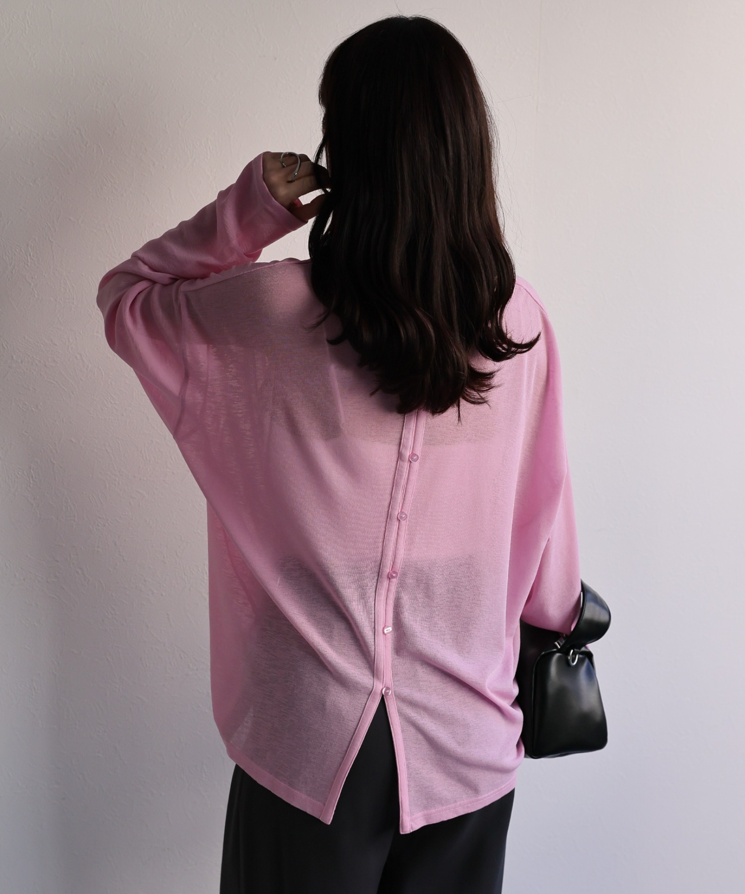 model：156cm 着用サイズ：FREE