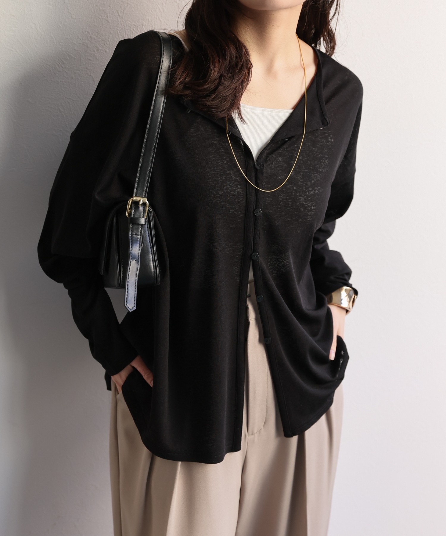 model：156cm 着用サイズ：FREE