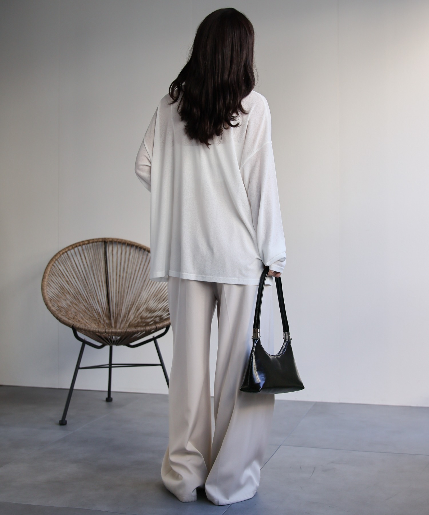 model：156cm 着用サイズ：FREE