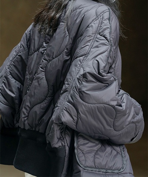 ミリタリー ライナーデザインジャケット chw22a140-ファッション通販