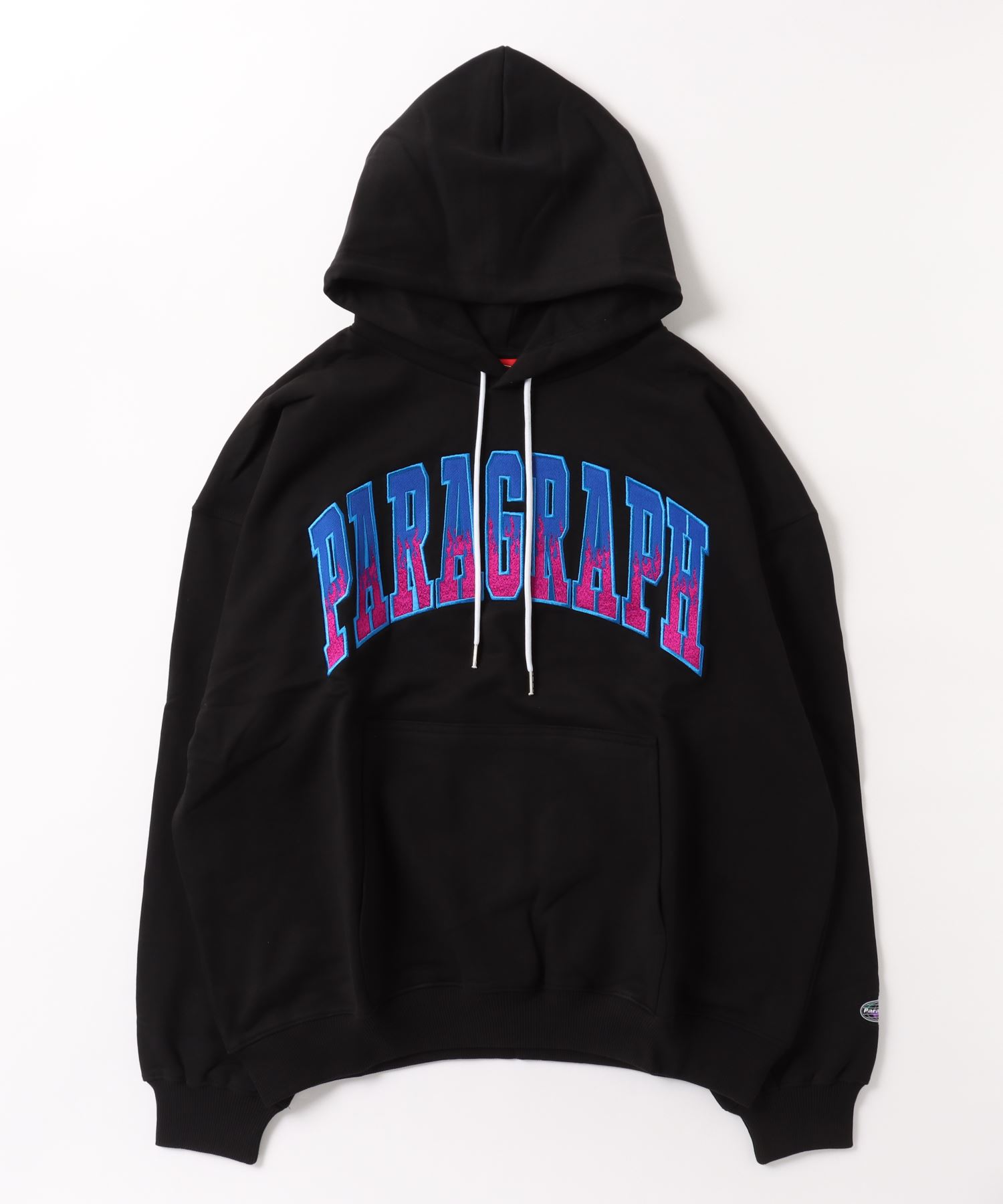 A'GEM/9 × .kom『paragraph/パラグラフ』PARAGRAPH FLAME HOODIE