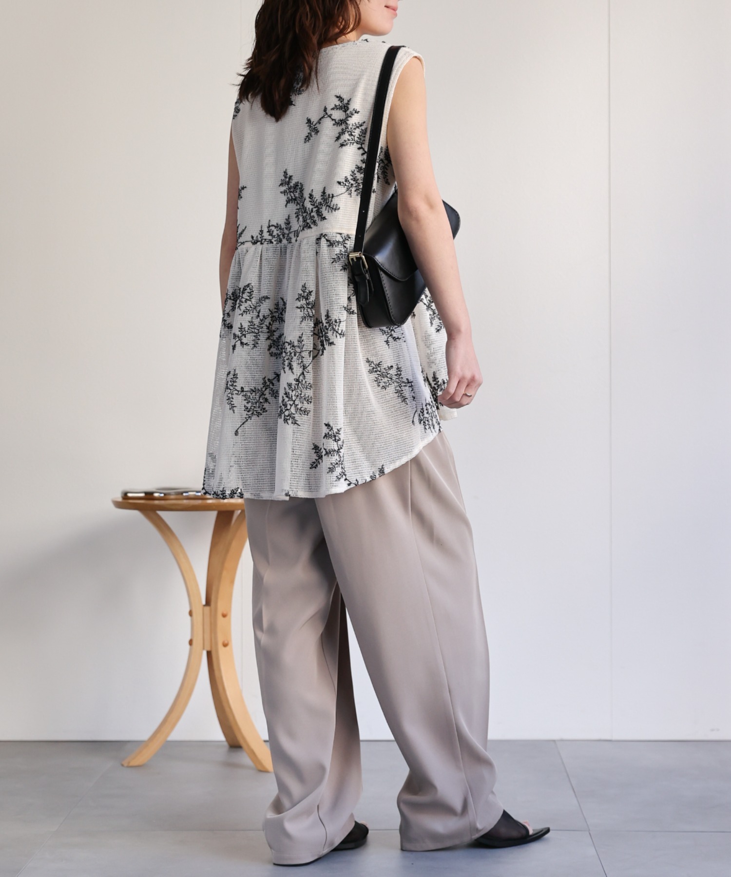 model：156cm 着用サイズ：FREE