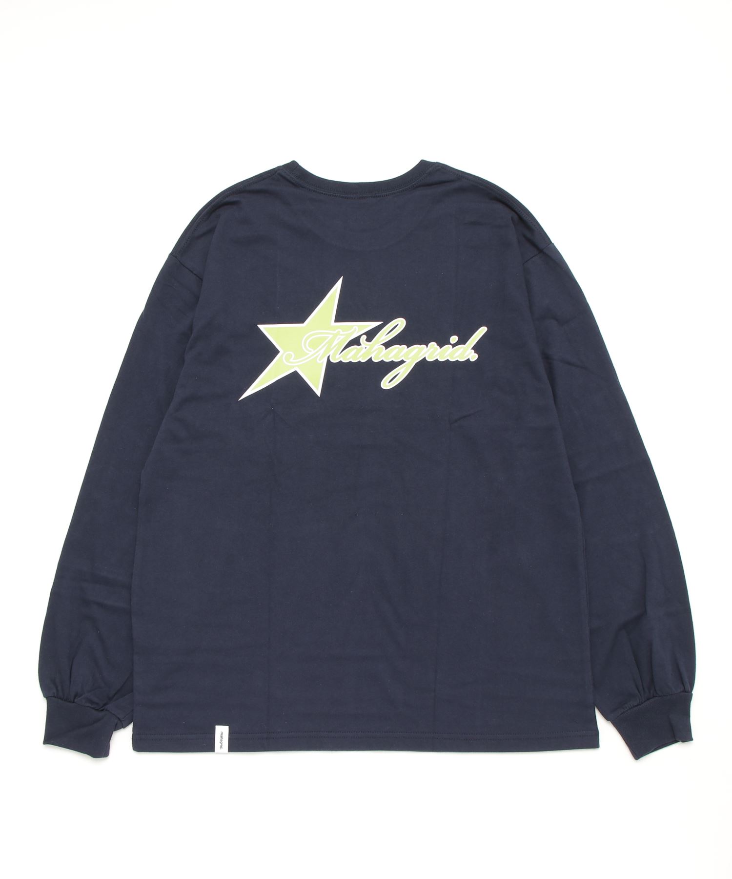 mahagrid/マハグリッド』STAR LOGO LS TEE/スターロゴデザイン