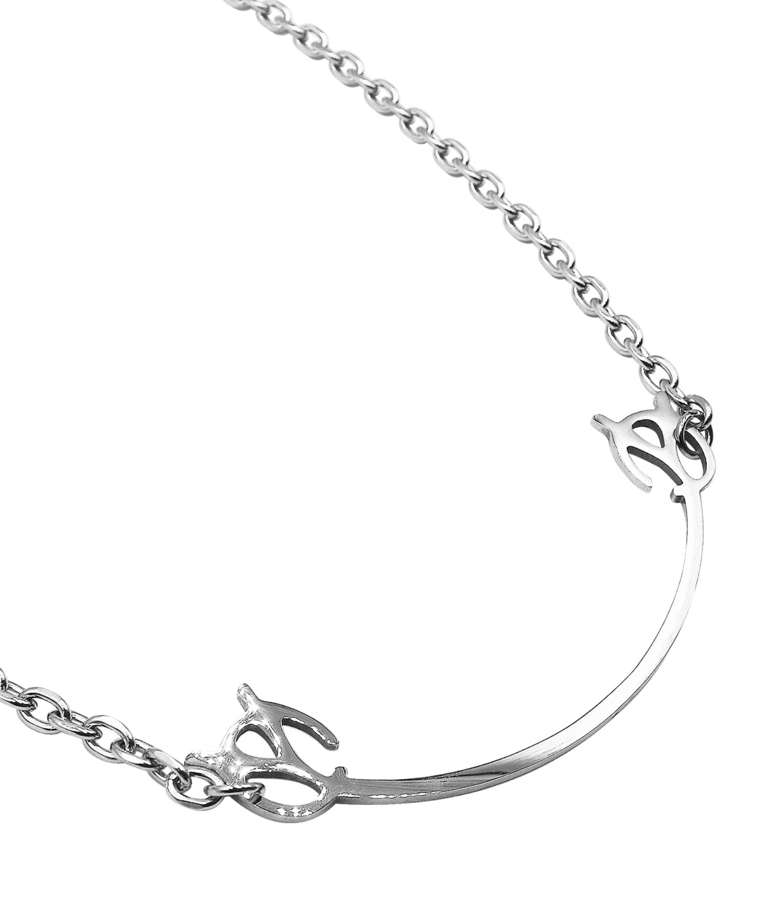 OY/オーワイ』 SMILE LOGO NECKLACE/スマイルロゴネックレス OY│A