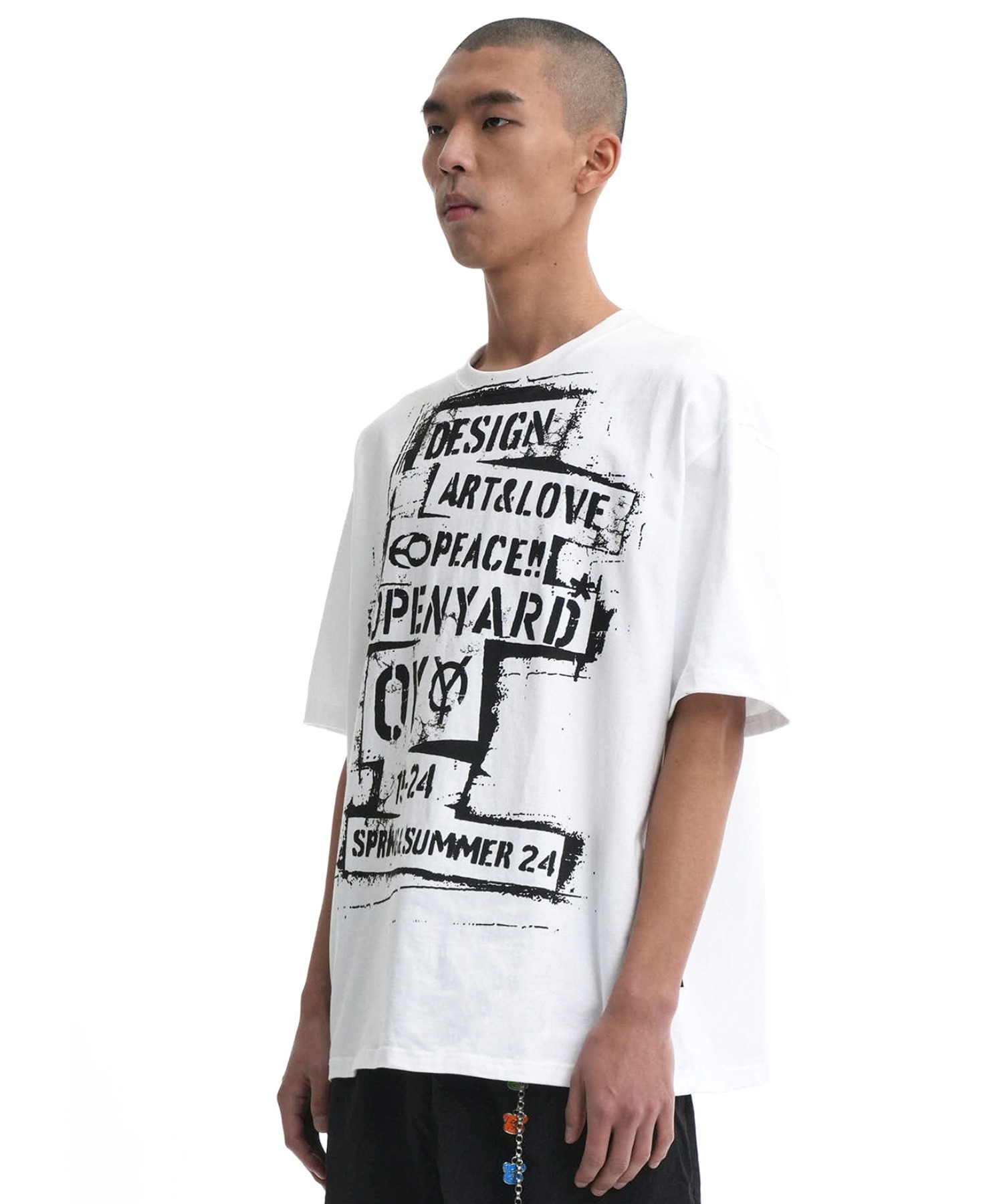 OY/オーワイ』 BOX STAMP T/スタンプ Tシャツ OY│A'GEM/9×.KOM【公式