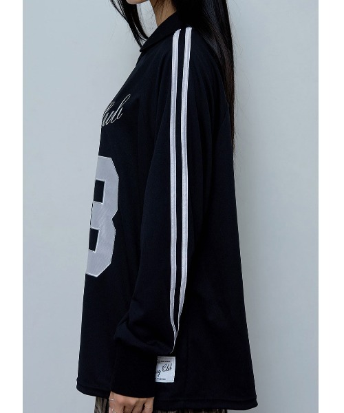 Tシャツ・カットソー NASTY FANCY CLUB NUMBERING FOOTBALL JERSEY 4BFT608 A'GEM/9 × .kom 『 FANCY CLUB/ファンシークラブ』 NUMBERING