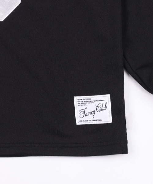 Tシャツ・カットソー NASTY FANCY CLUB NUMBERING FOOTBALL JERSEY 4BFT608 A'GEM/9 × .kom 『 FANCY CLUB/ファンシークラブ』 NUMBERING