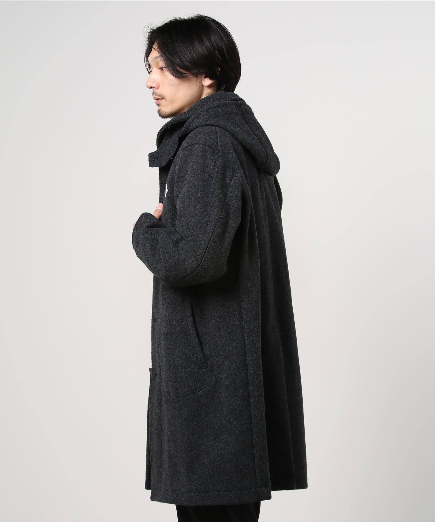 Danton ダントン ウールモッサーフードコート Wool Mossser Coat Jd 8075 メンズ Danton Steps Online Store ステップス オンラインストア