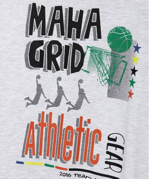 【mahagrid】22FW★ BASKETBALL ATHLETIC LS TEE mahagrid/マハグリッド』BASKETBALL ATHLETIC LS TEE/ベース