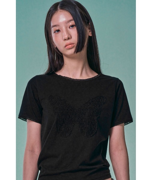 【Babylclub】韓国人気★ Glam T Baby metal club] Glam t (black) 正規品 韓国ブランド 韓国代行