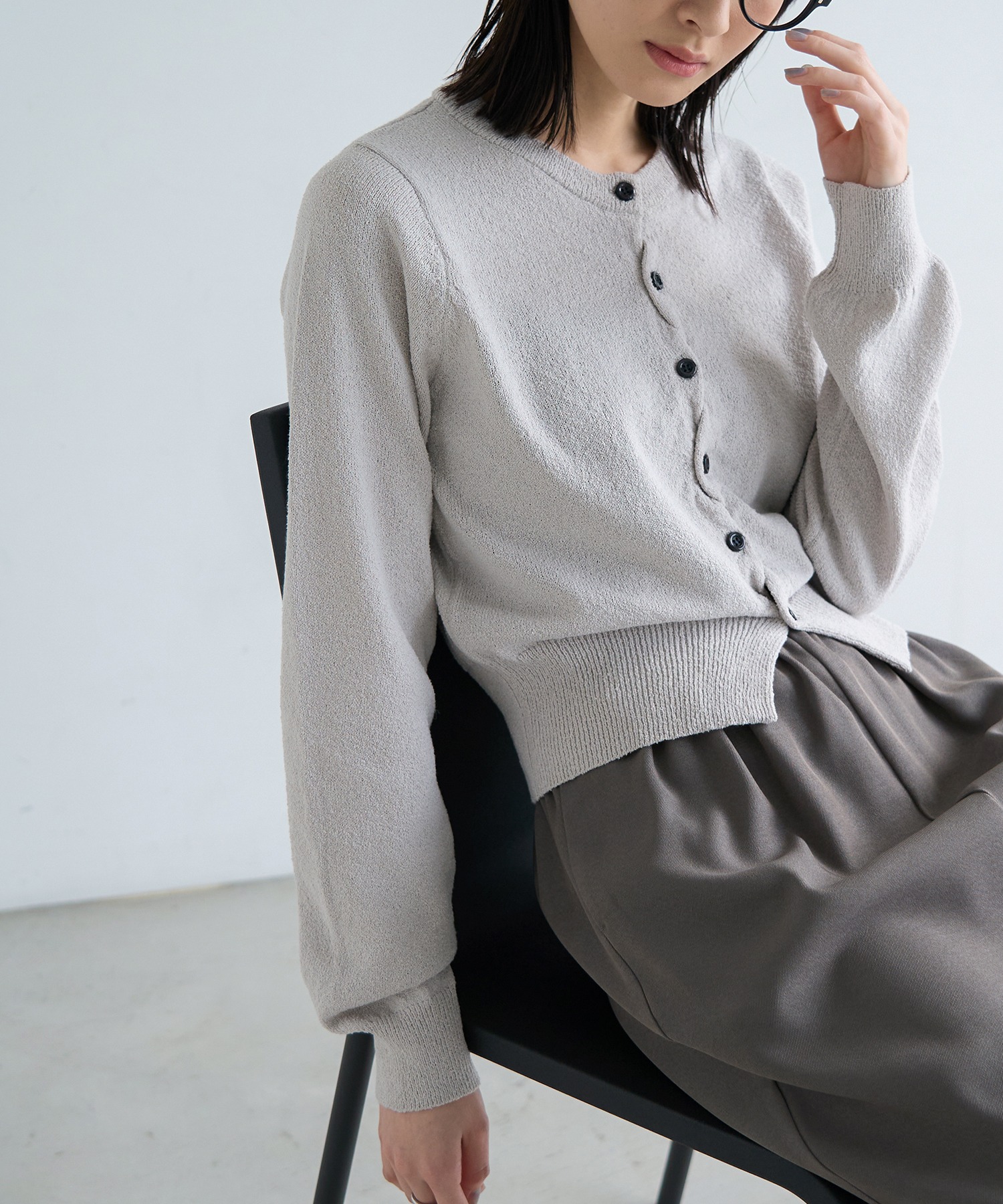 model：H166　着用サイズ：F