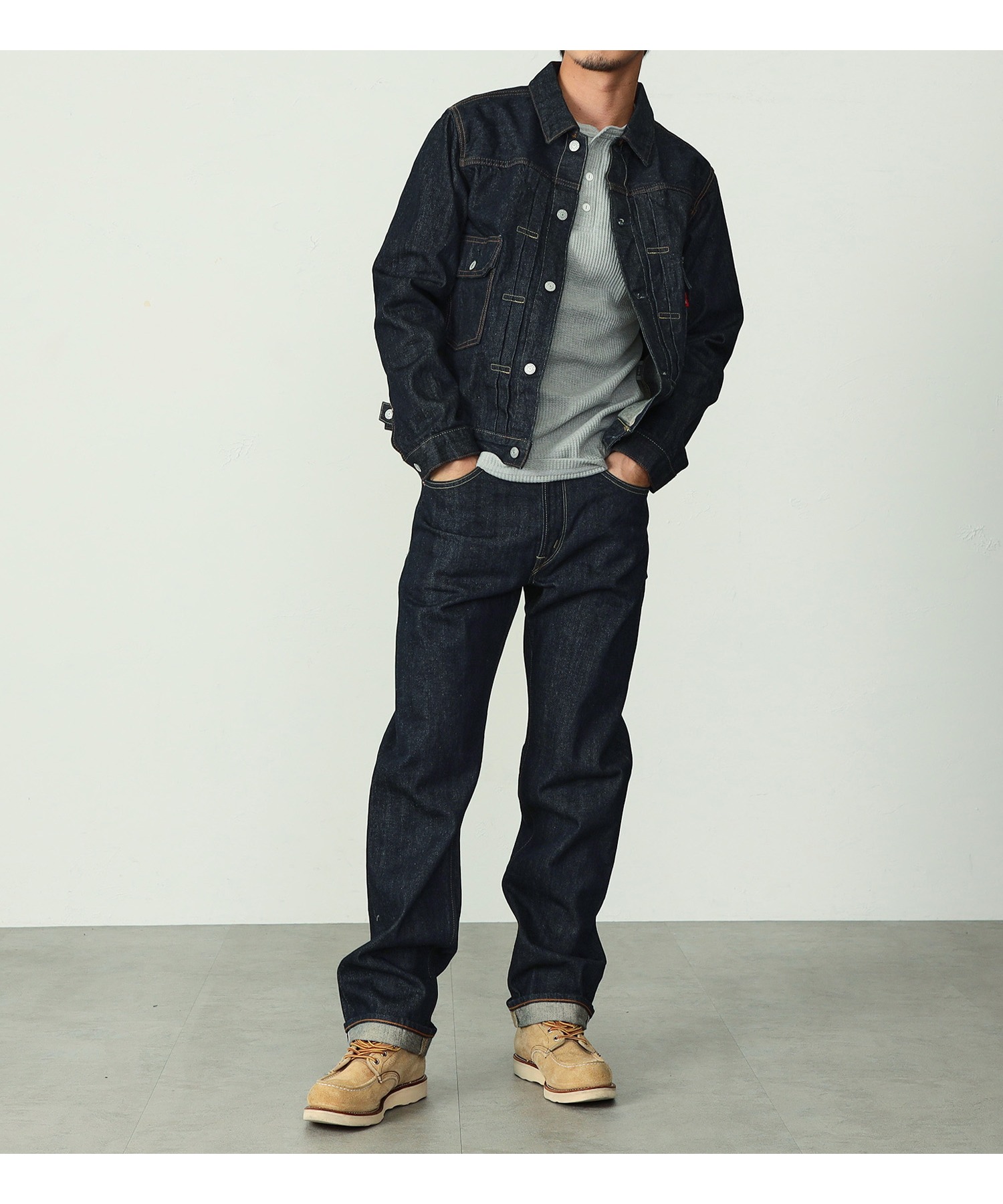 EDWIN エドウイン 505ZX 50sルーズストレートパンツ セルビッチ 楽天市場】EDWIN エドウィン 505ZX 50s SELVAGE VINTAGE LOOSE