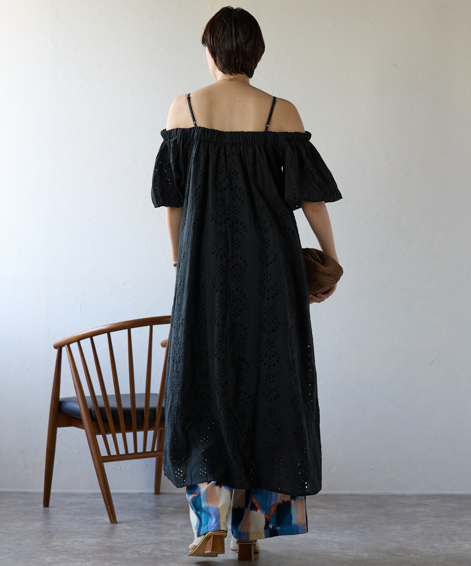モデル身長:170cm　サイズ:FREE