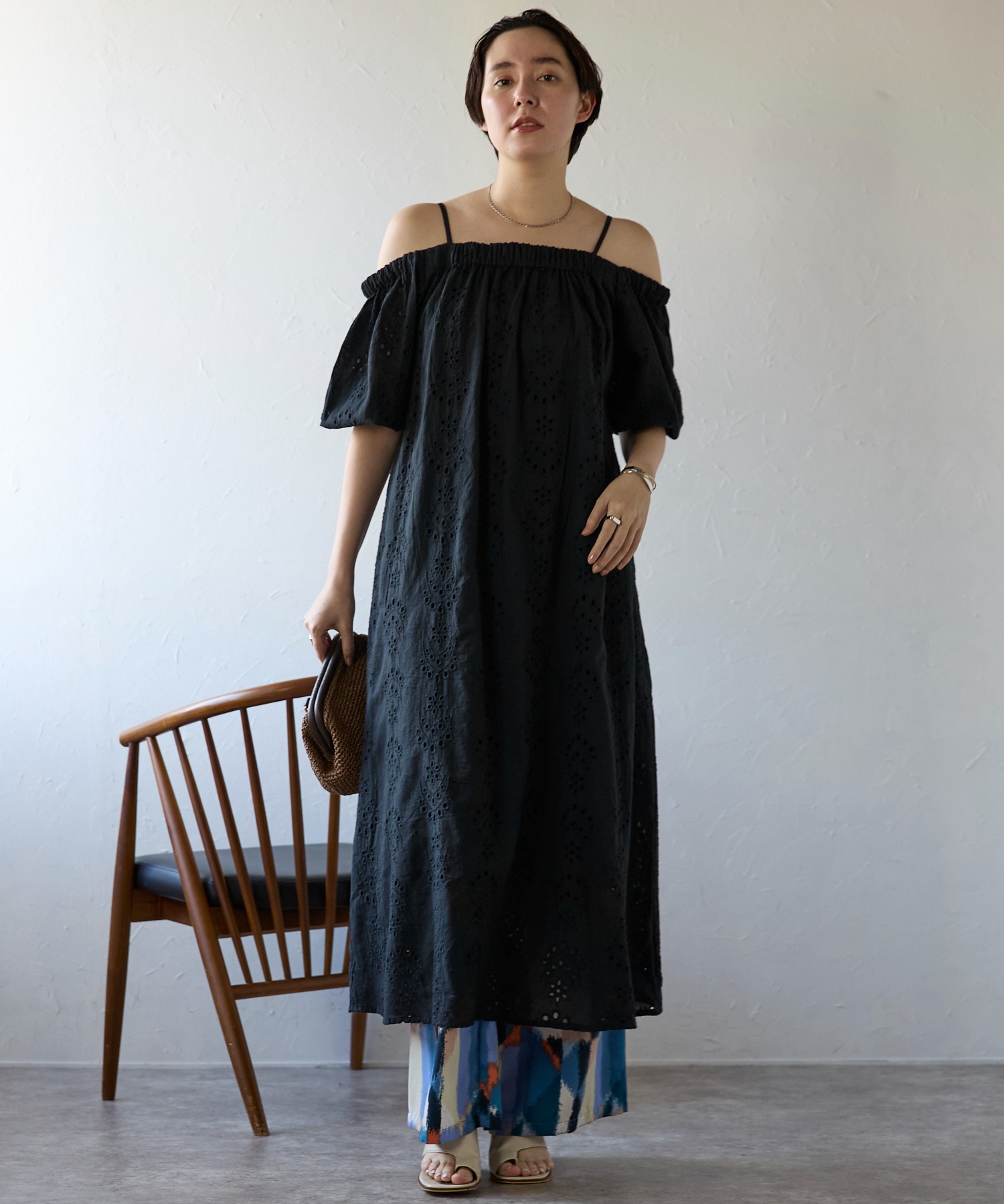 モデル身長:170cm　サイズ:FREE