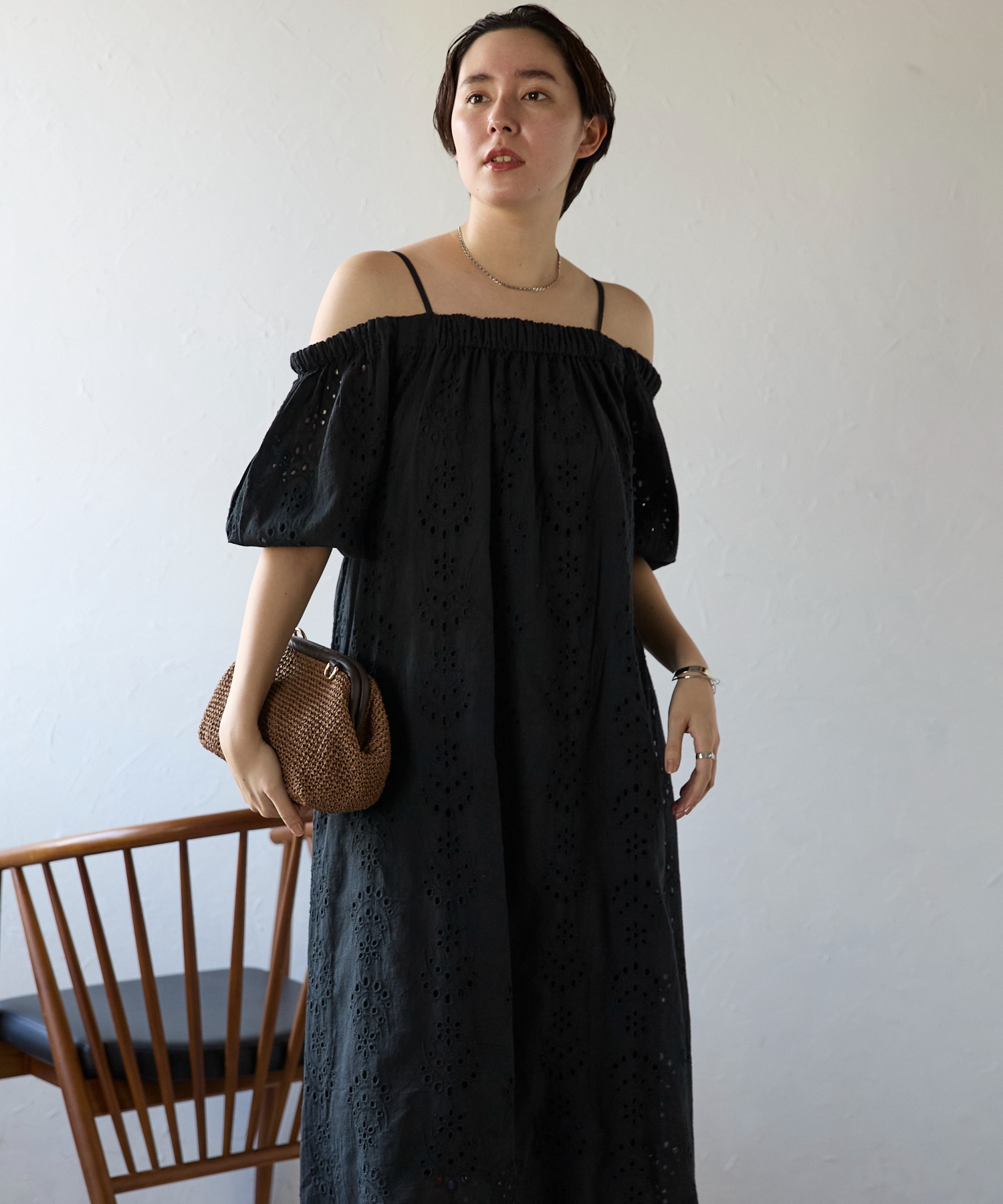 モデル身長:170cm　サイズ:FREE