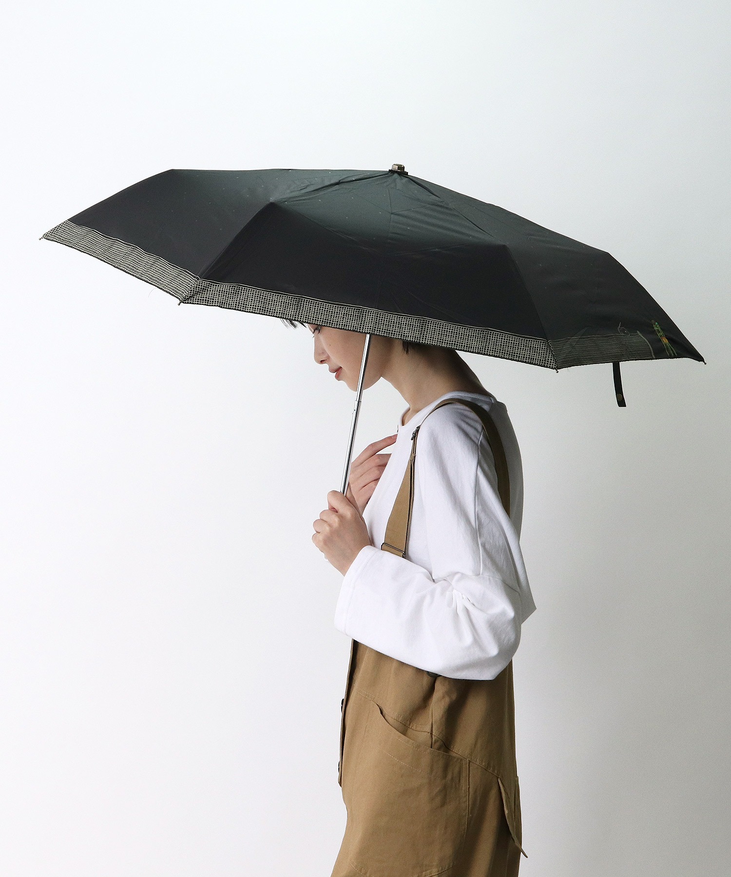 ピーナッツ晴雨兼用刺繍 折りたたみ傘 スヌーピー Sns Ogw アンブレラ Salle De Bal Salle De Bal The Barefoot Online サルデバル ザベアフット オンライン