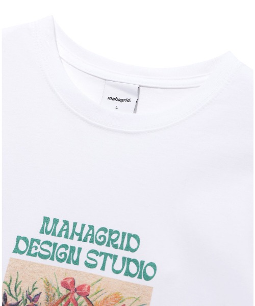 mahagrid/マハグリッド』FLOWER KITTY LS TEE/フラワーキティ