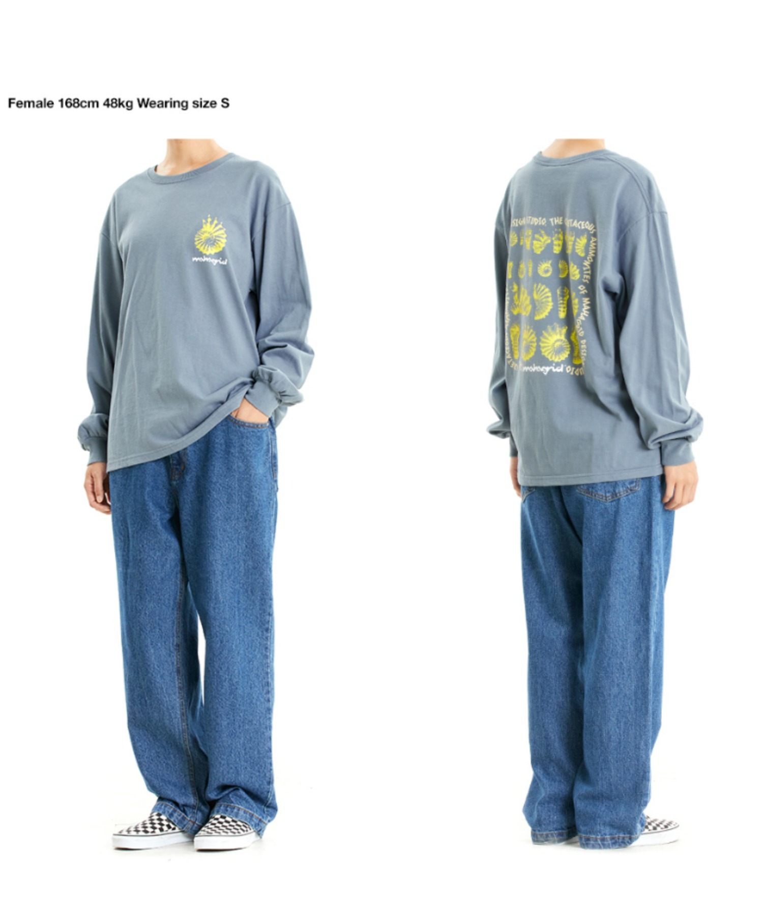 【mahagrid】22FW★ AMMONITE LS TEE mahagrid】22FW☆ AMMONITE LS TEE (mahagrid/Tシャツ