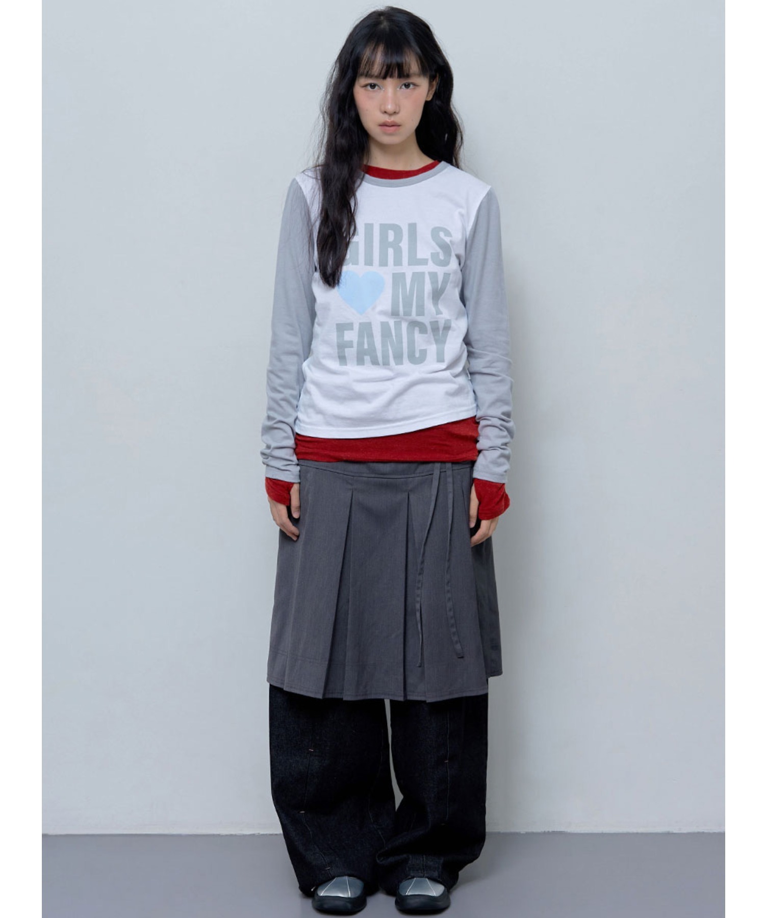 【FANCY CLUB】FY PATCH STRIPE REGLAN TEE ★韓国人気★ 追跡付 84835387b_22_d_500.jpg