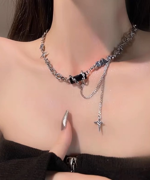 アクセサリー komi_2915 Kolczyki srebrne z cyrkoniami - kokardy - Mini (KW47559 - 38791)