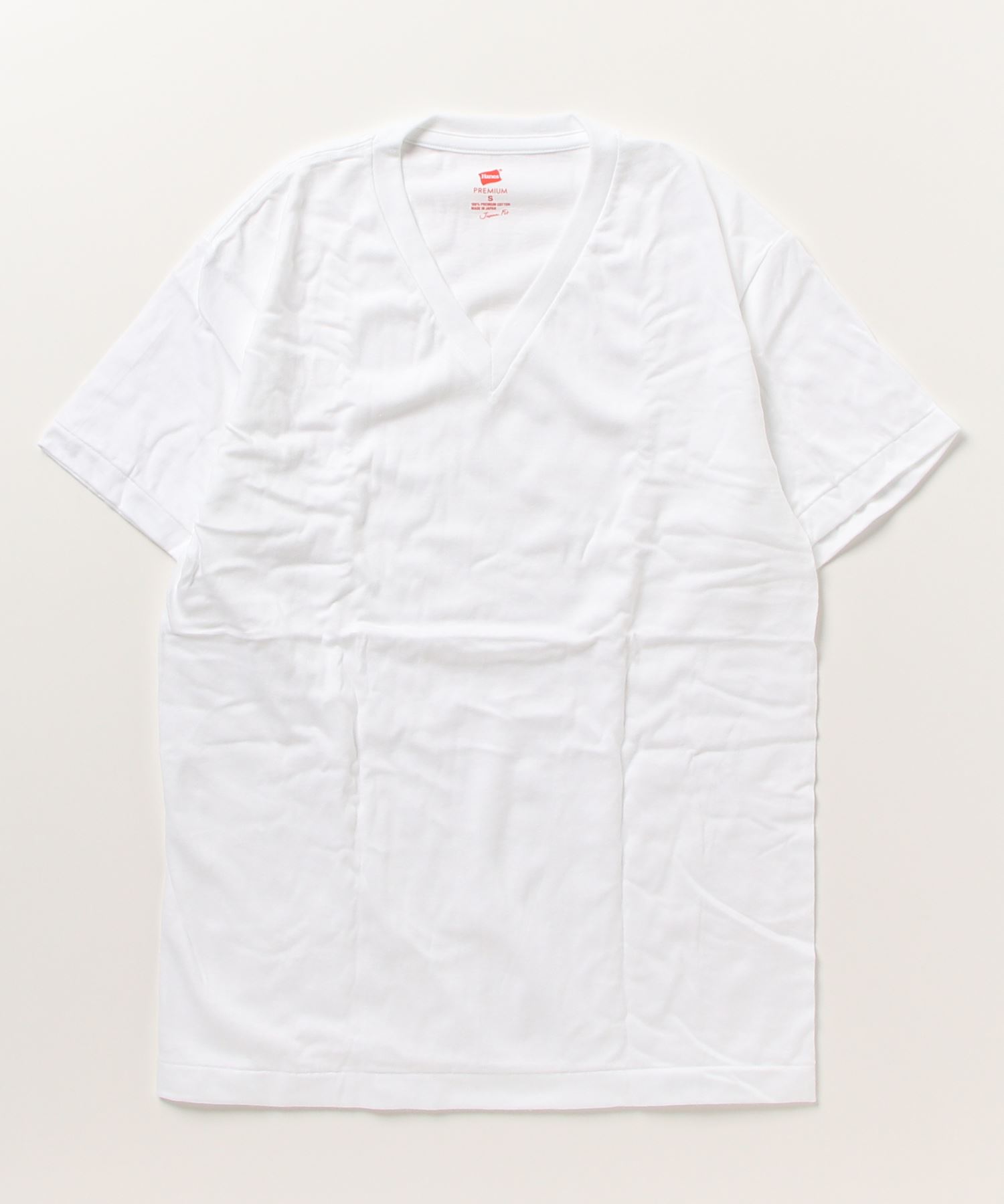 Hanes 特売 ヘインズ Vネックtシャツ プレミアムジャパンフィット