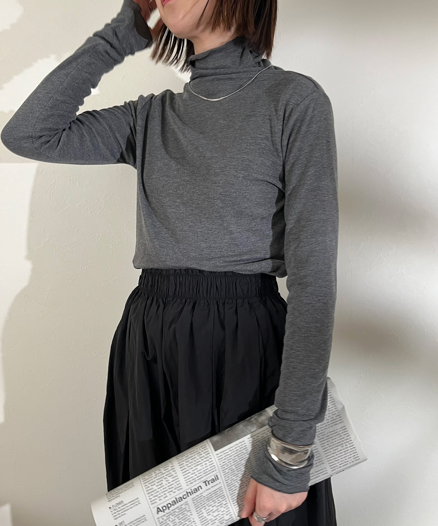 model：H157 着用サイズ：M
