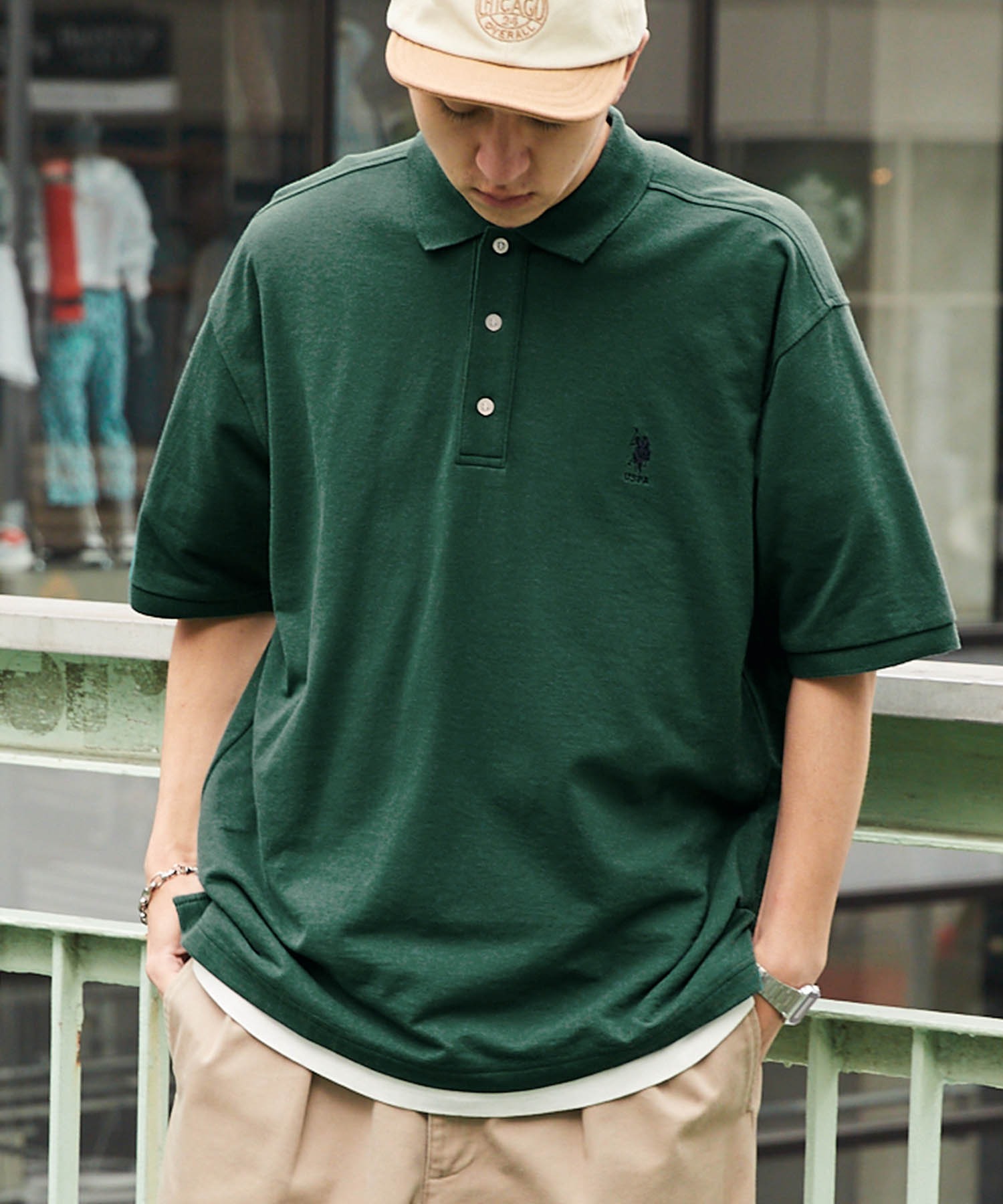 us polo assn united3 ポロシャツ ネイビー M