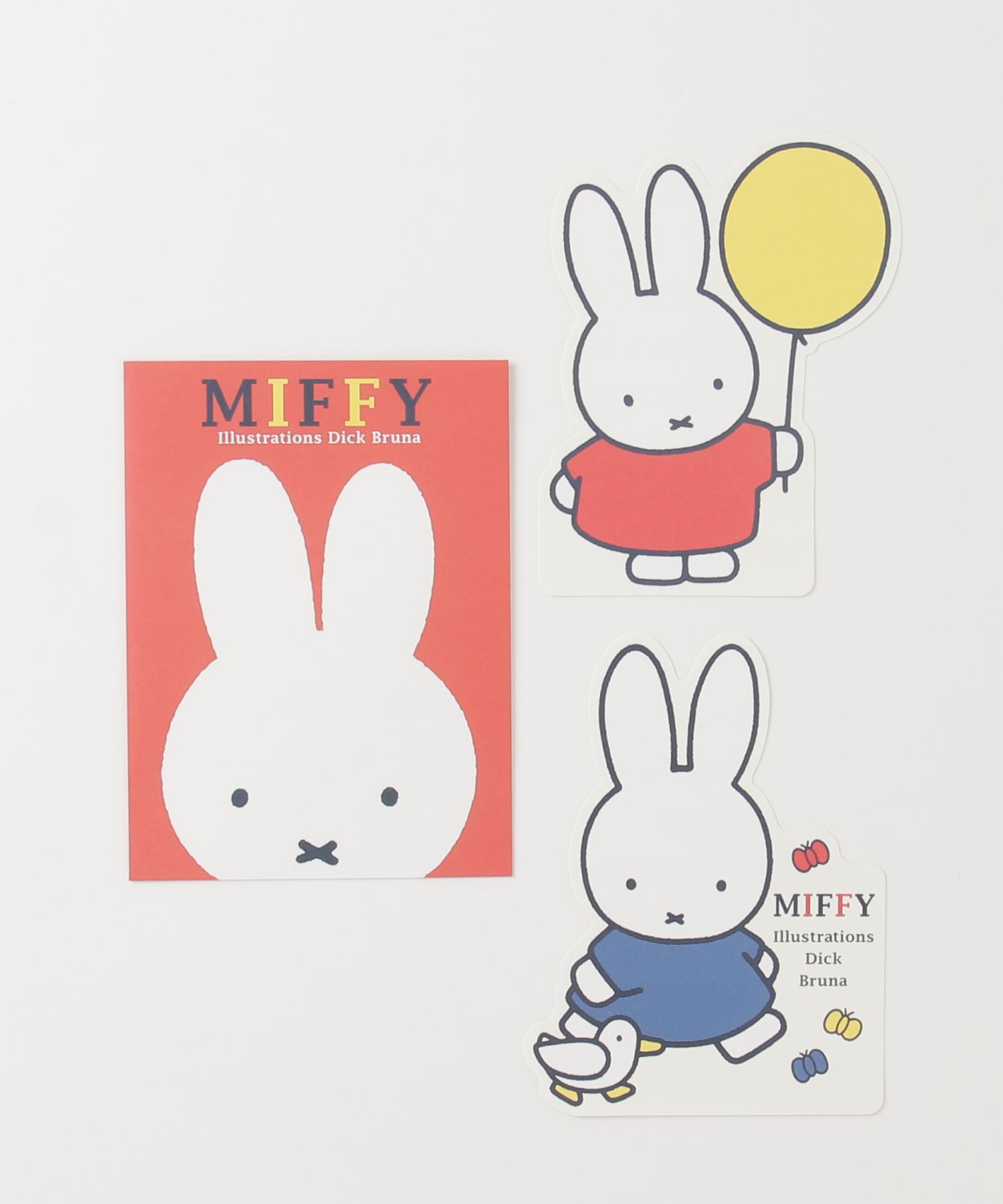 1年保証 Squa レッド Miffyミッフィーダイカットカードレター ステーショナリー