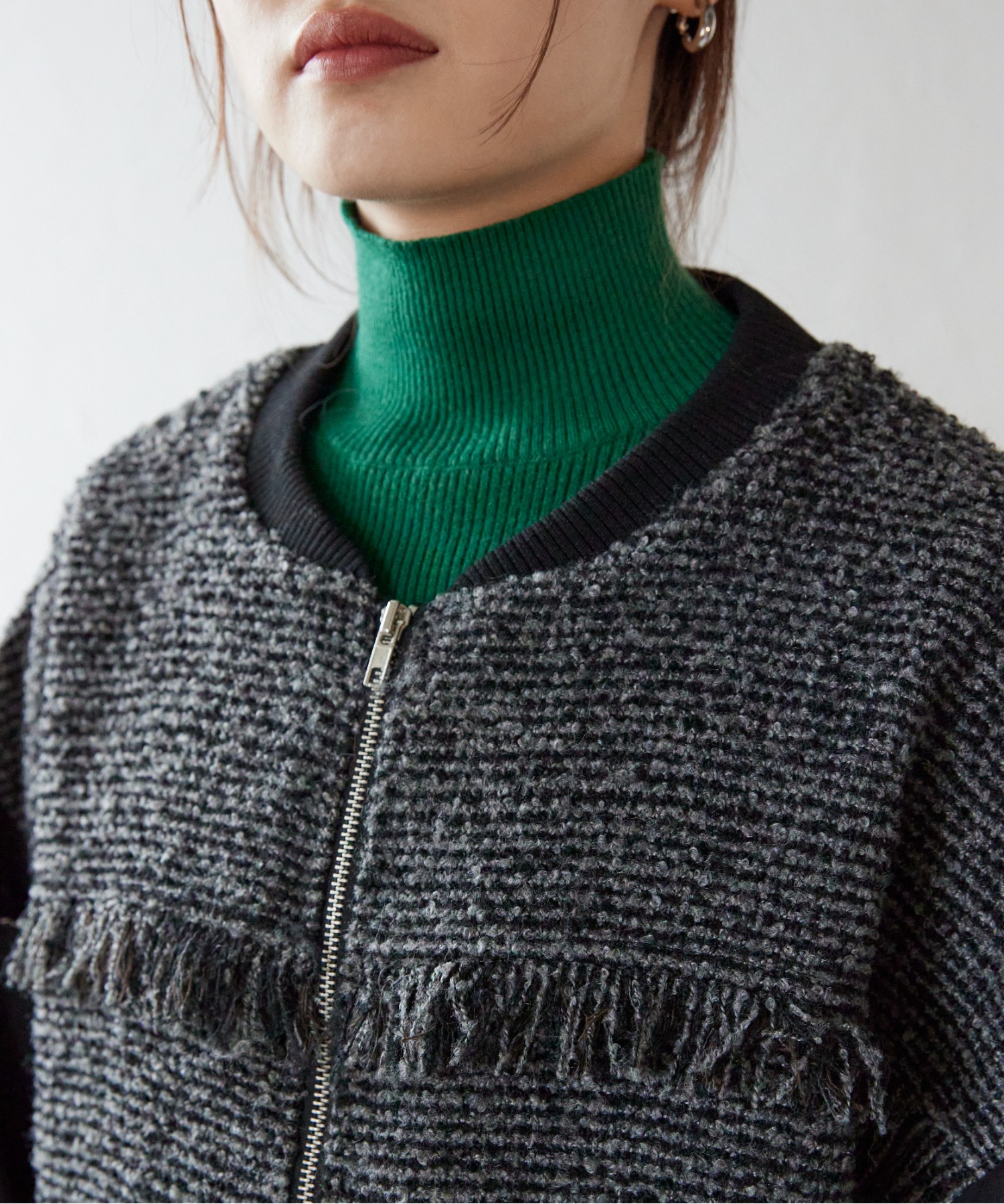 model:158㎝　着用サイズFREE