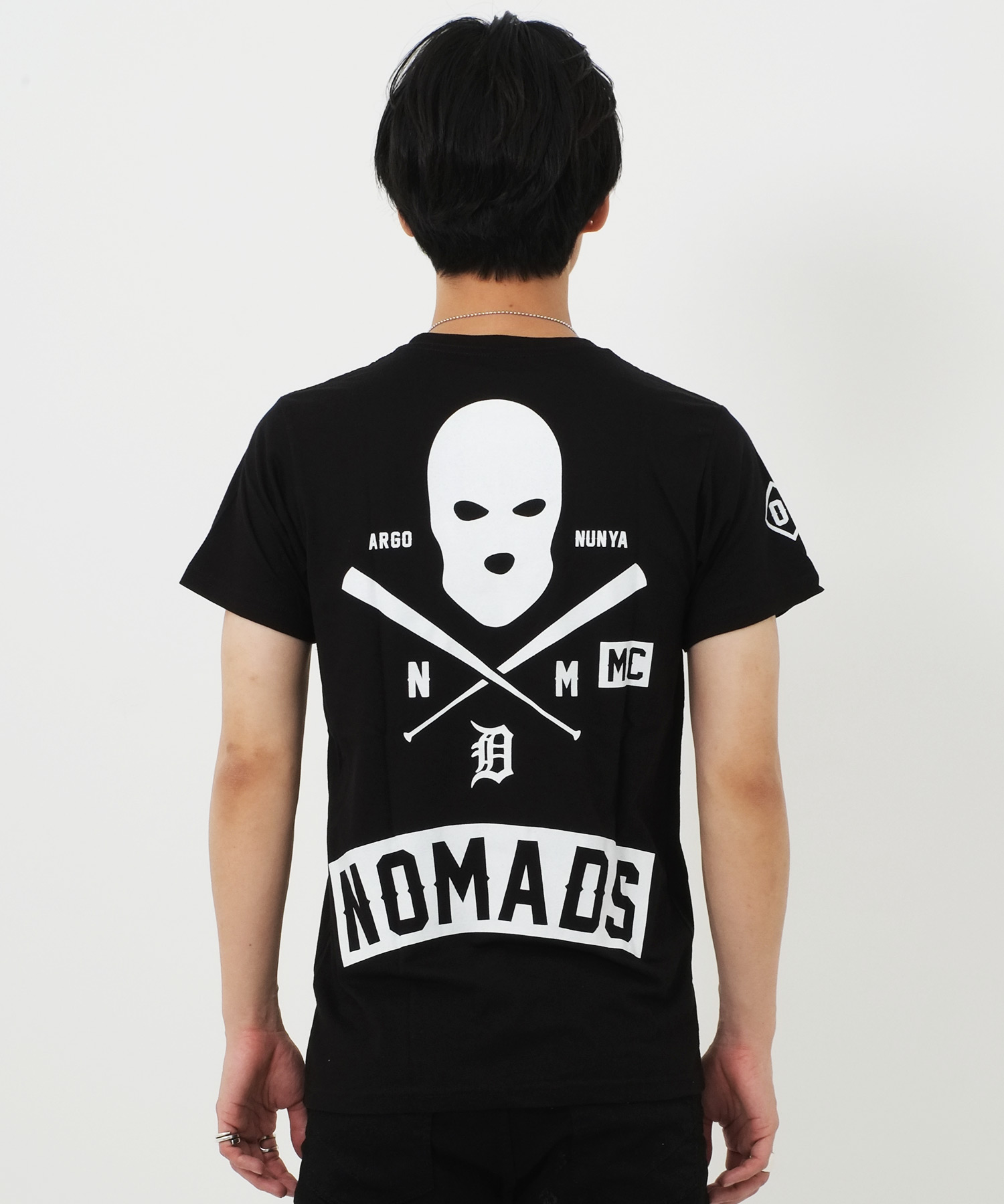 英字グラフィック半袖Tシャツ/カットソー インポートセレクト│A