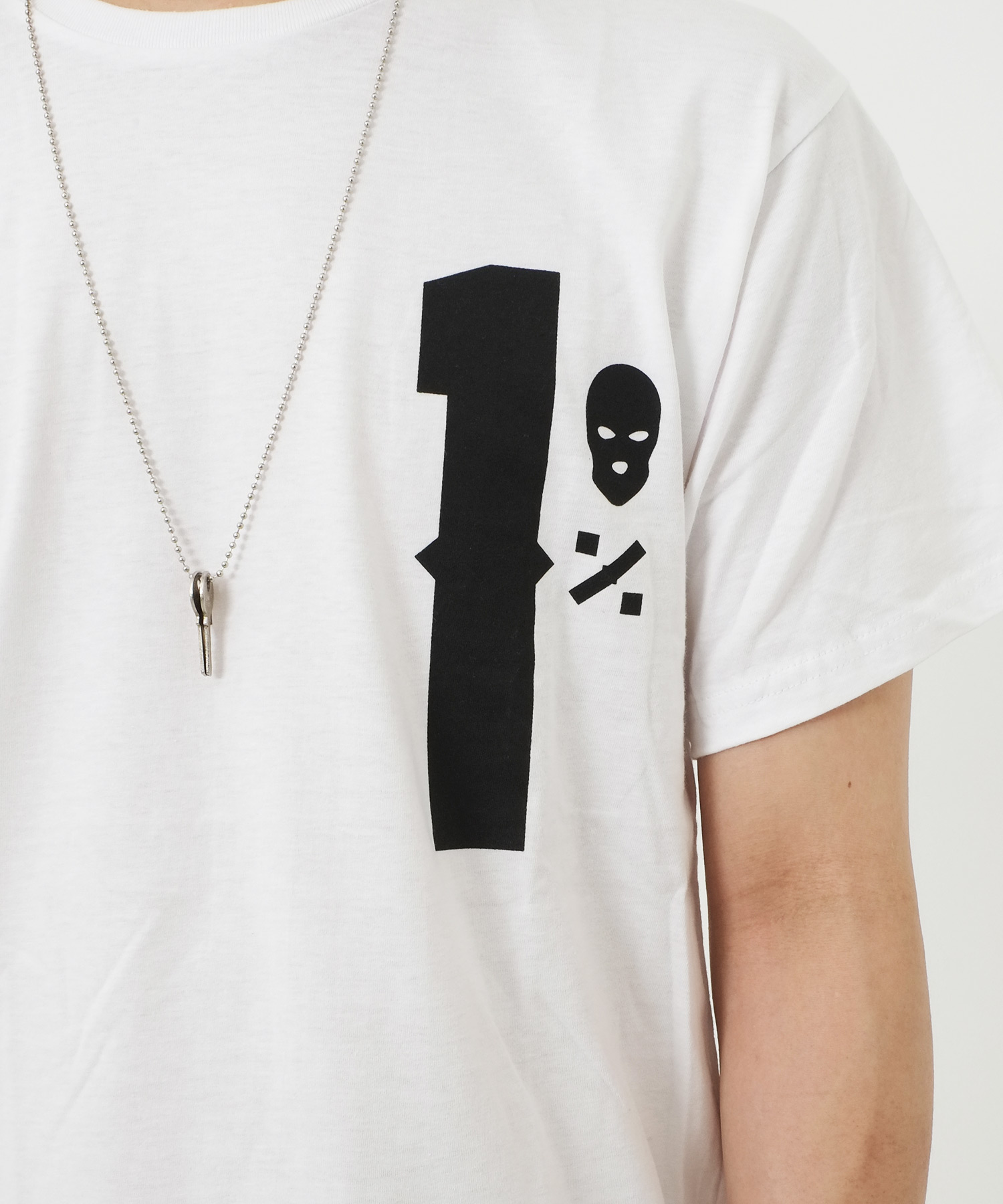 英字グラフィック半袖Tシャツ/カットソー インポートセレクト│A