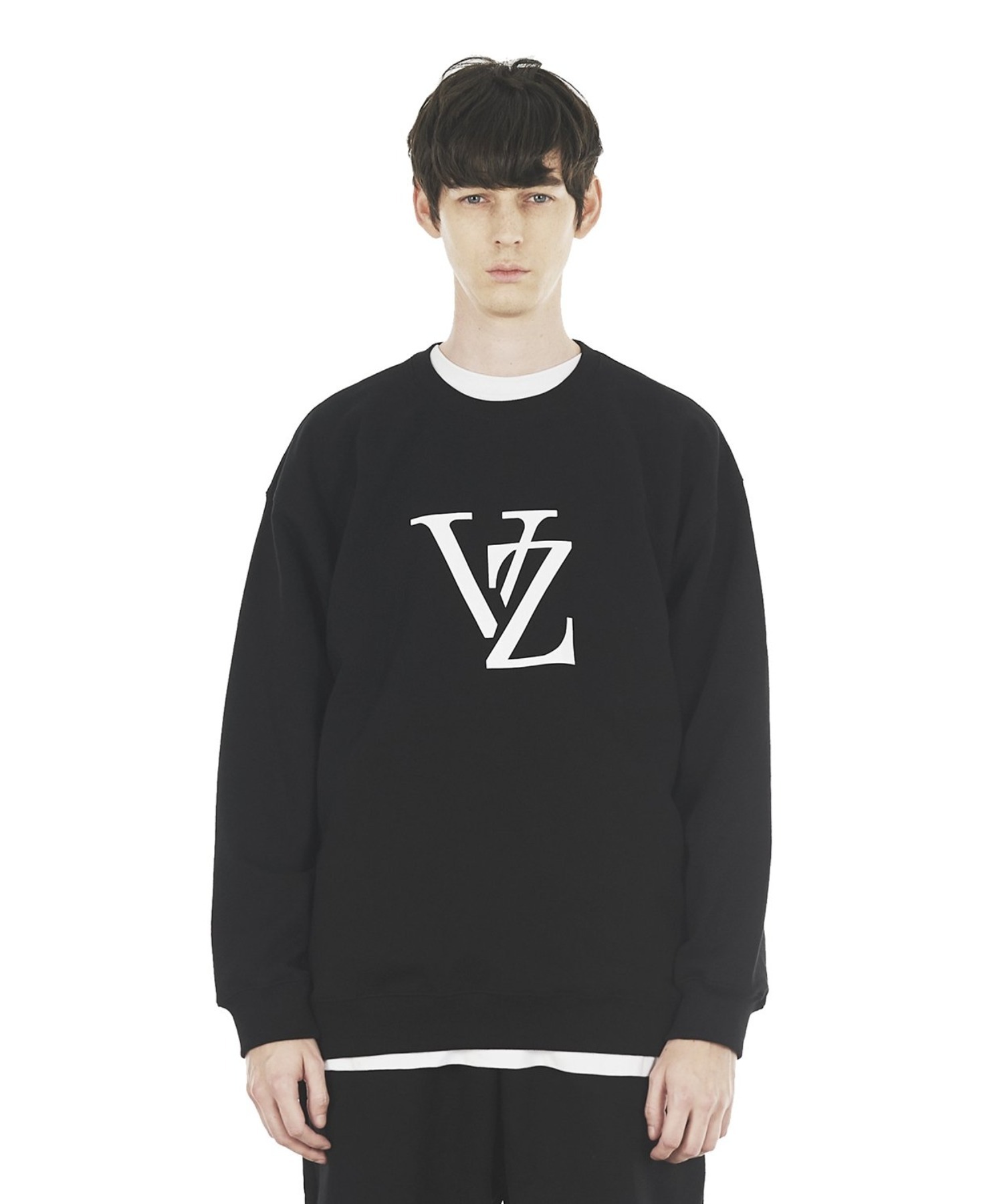 A'GEM/9 × .kom『VARZAR/バザール』MONOGRAM BLACK BIG LOGO